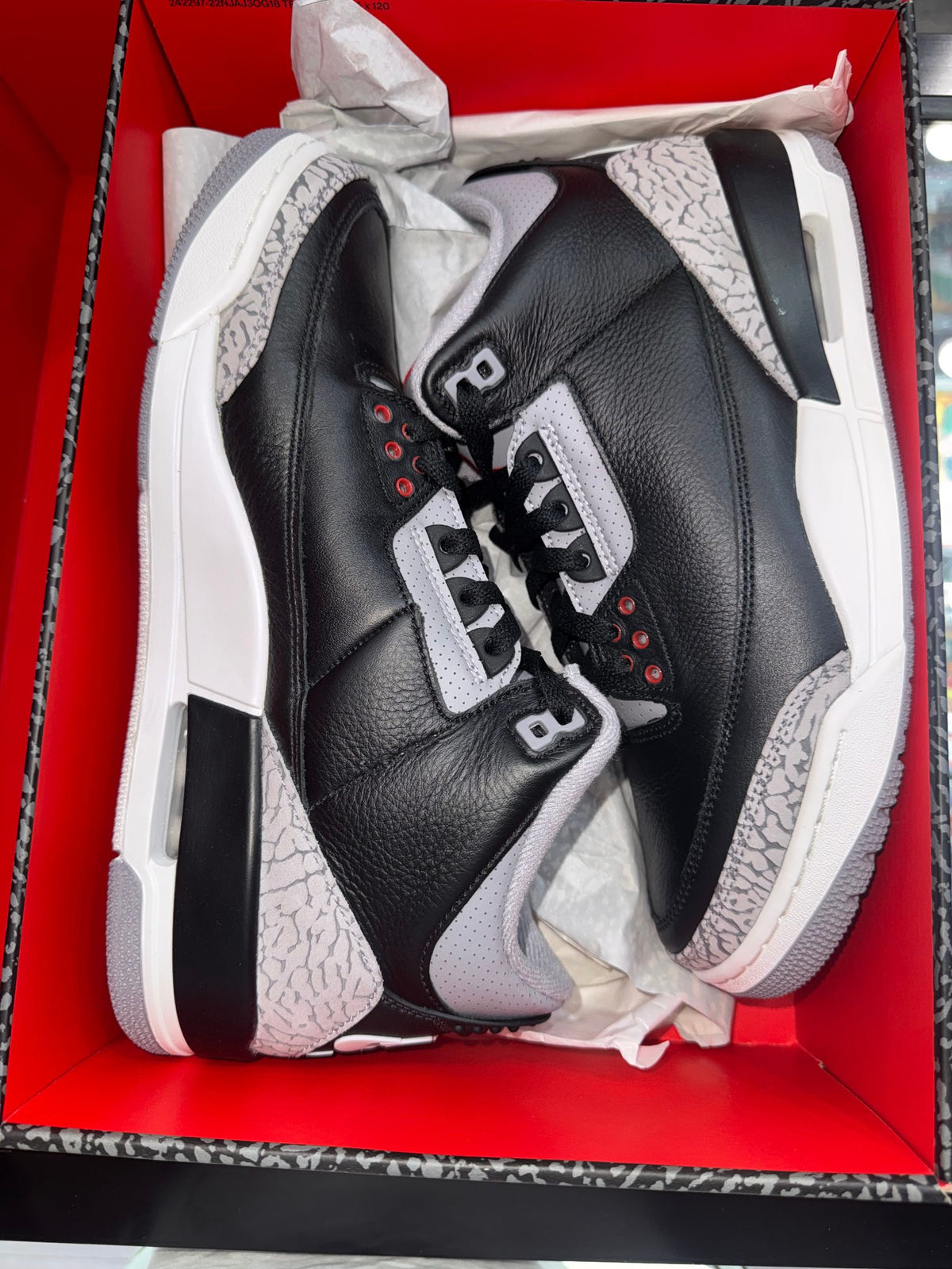 Jordan 3 Retro OG Black Cement (2024)