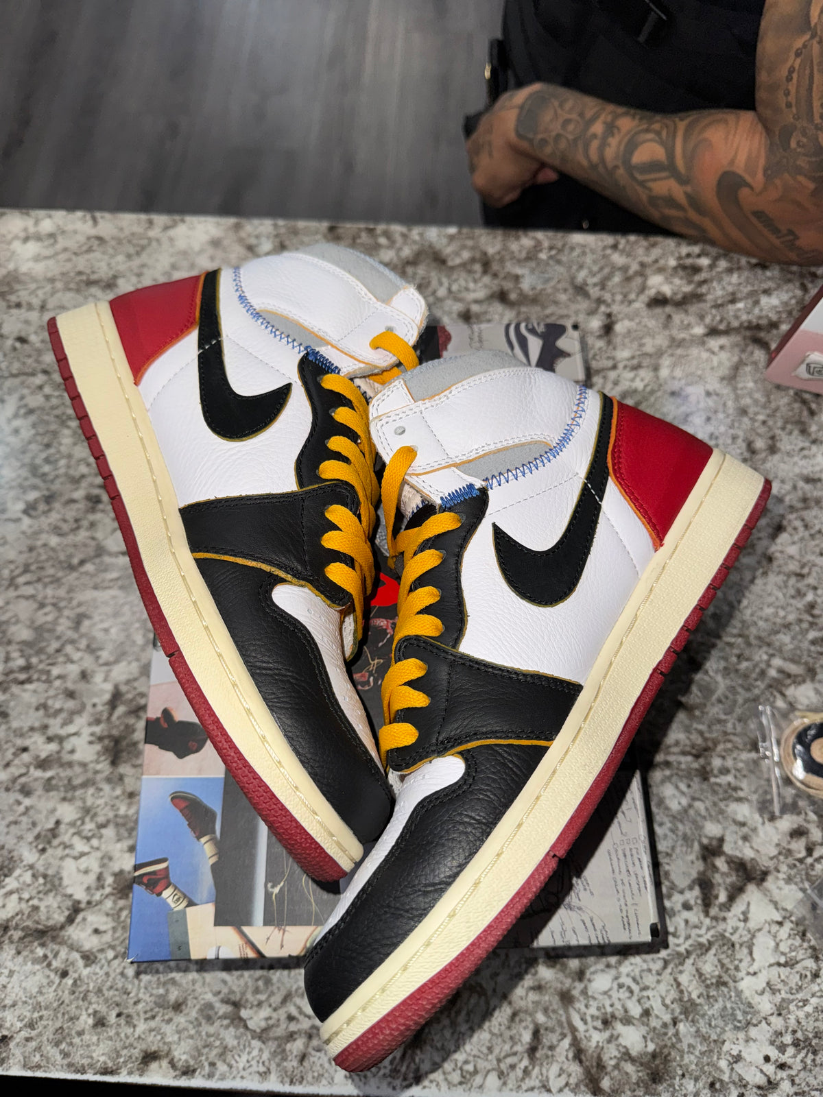 Jordan 1 Retro High Union Los Angeles Black Toe