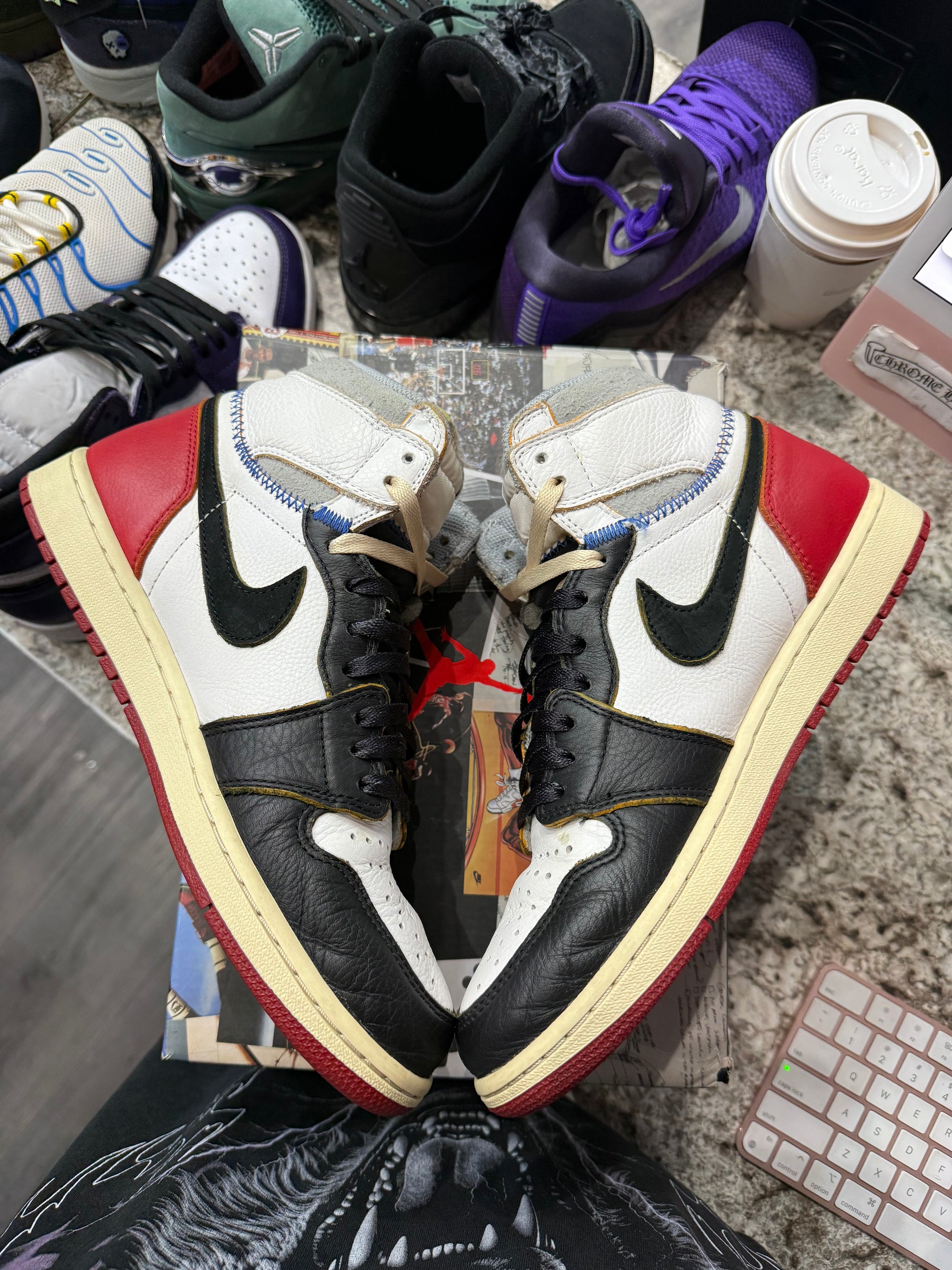 Jordan 1 Retro High Union Los Angeles Black Toe
