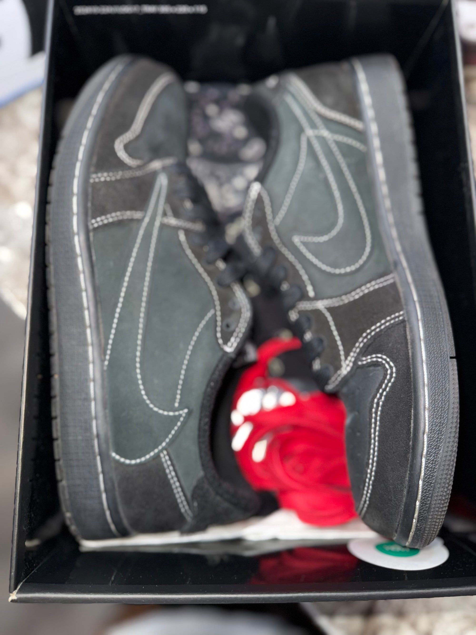 Jordan 1 Retro Low OG SP Travis Scott Black Phantom