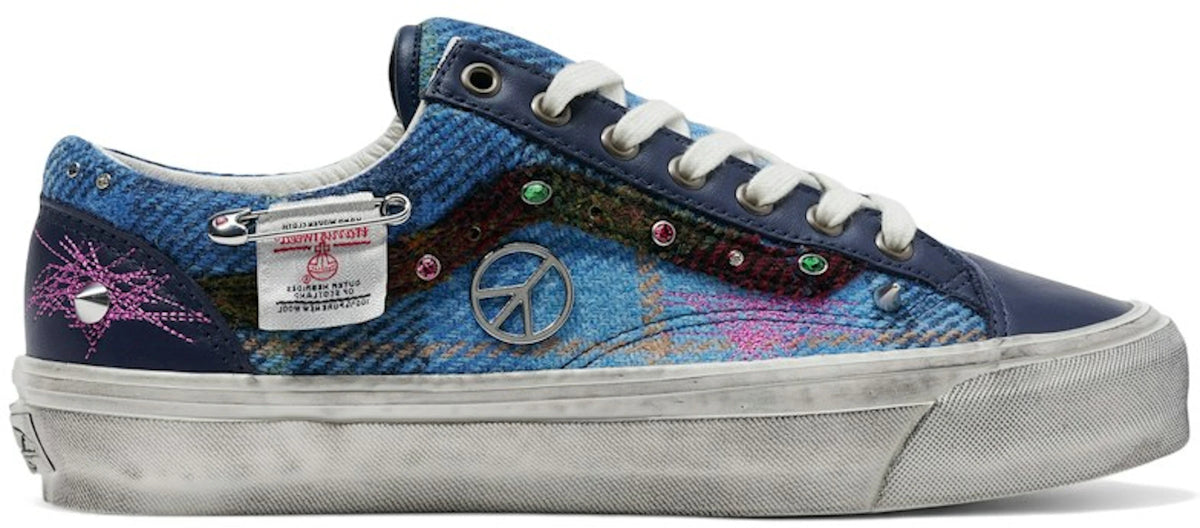 Vans Old Skool 36 Harris Tweed Blue Multi