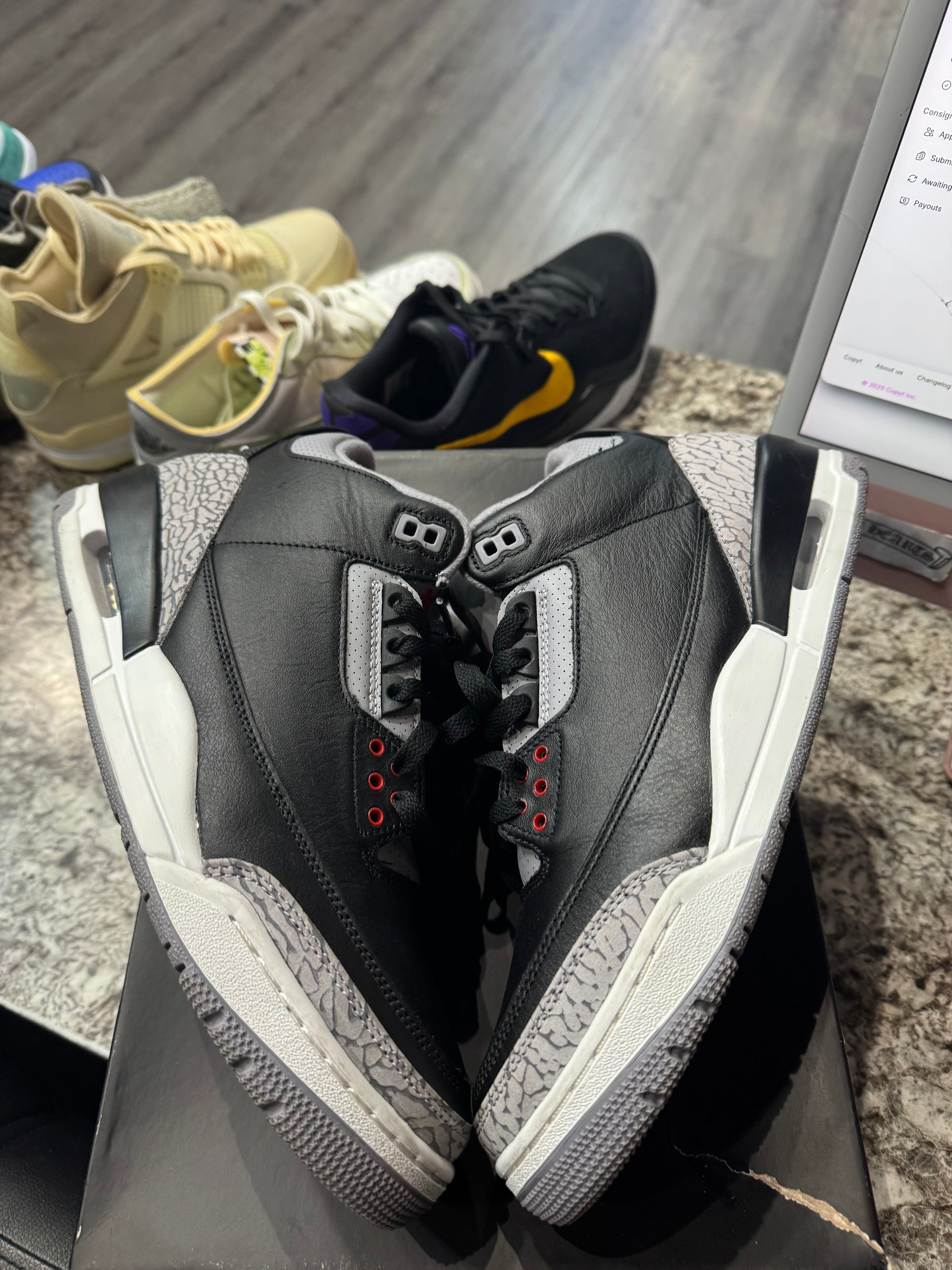 Jordan 3 Retro OG Black Cement (2024)