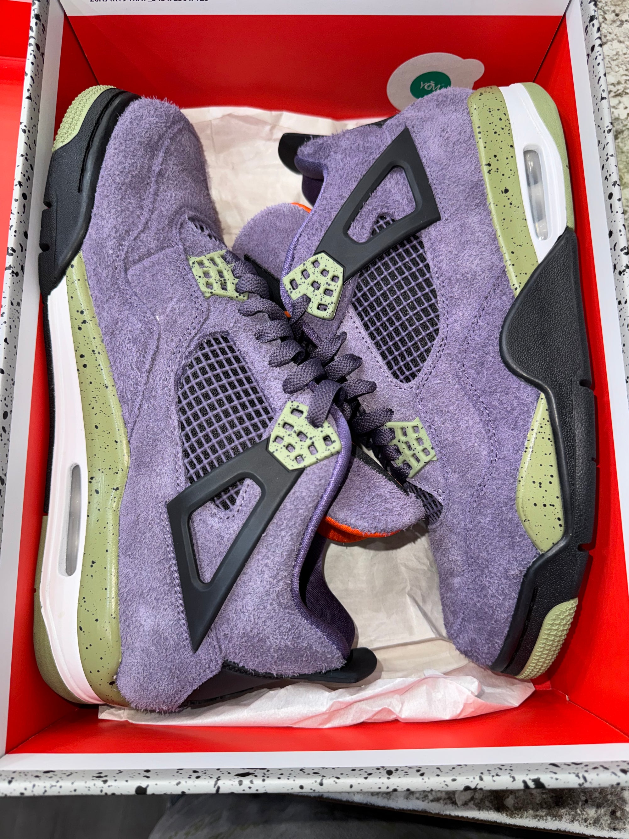 Jordan 4 Retro Canyon Purple (Women's)