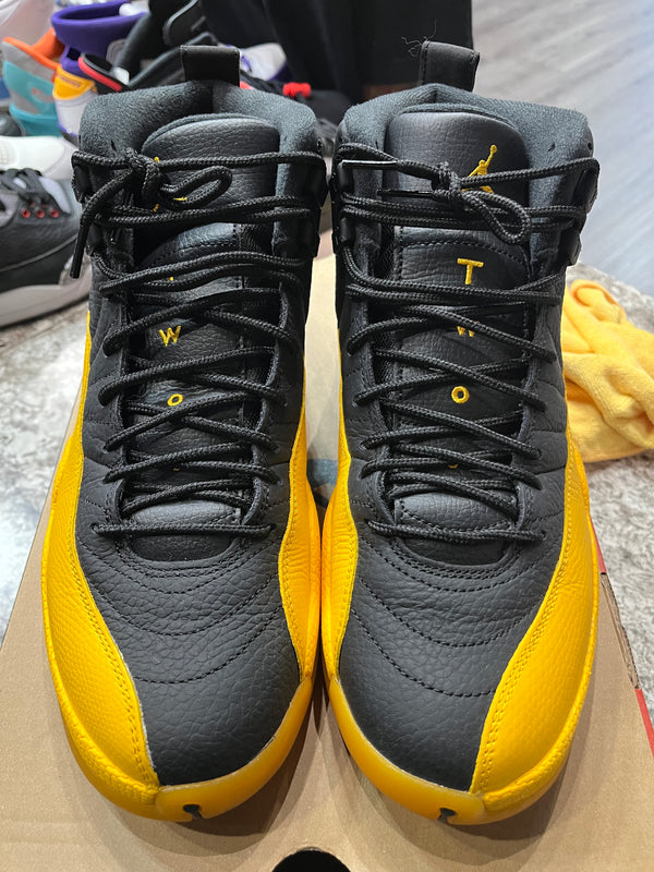 Jordan 12 Retro Black University Gold