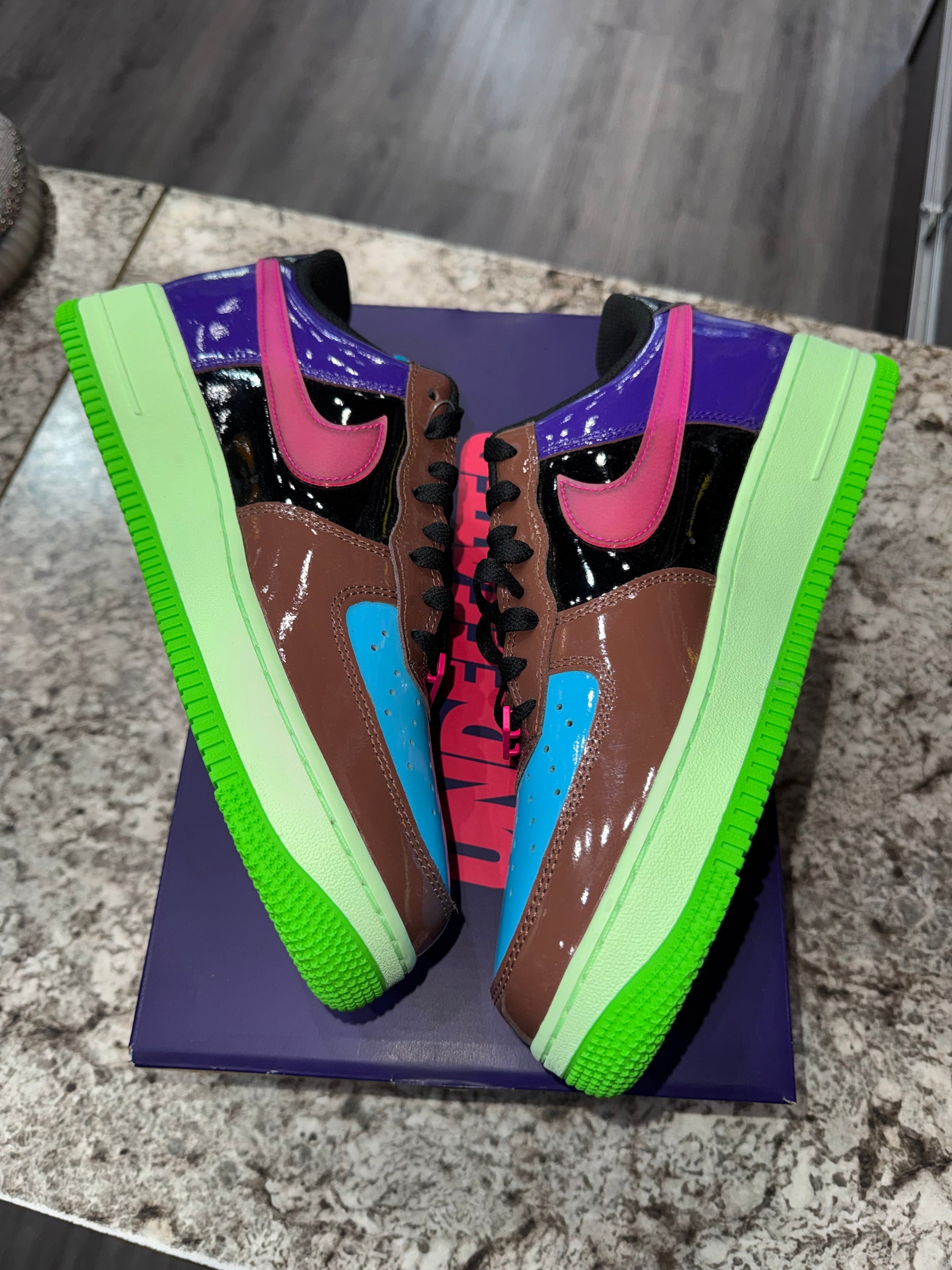 Nike Air Force 1 Low SP Undefeated Multi-Patent Pink Prime