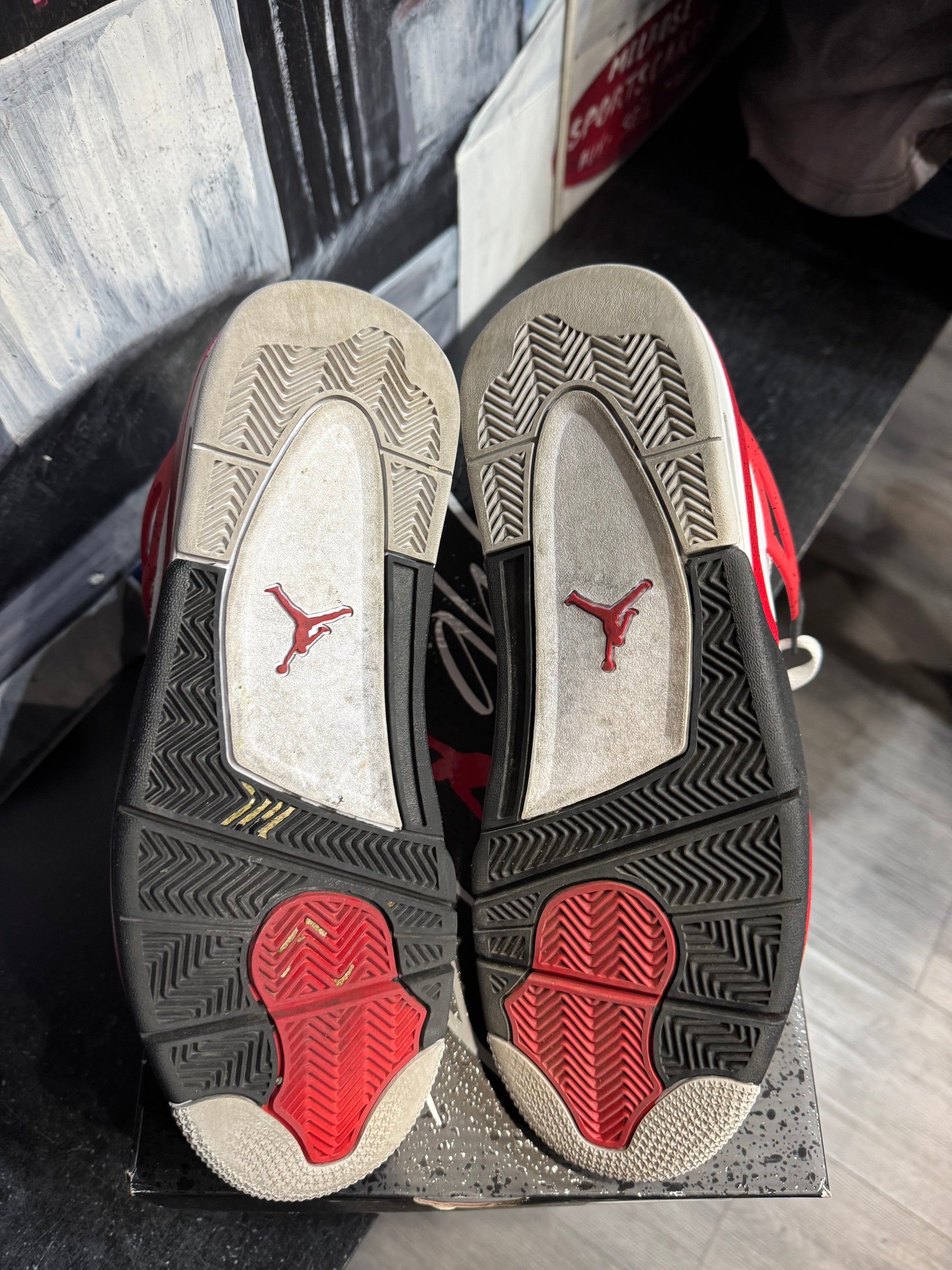 Jordan 4 Retro Red Cement
