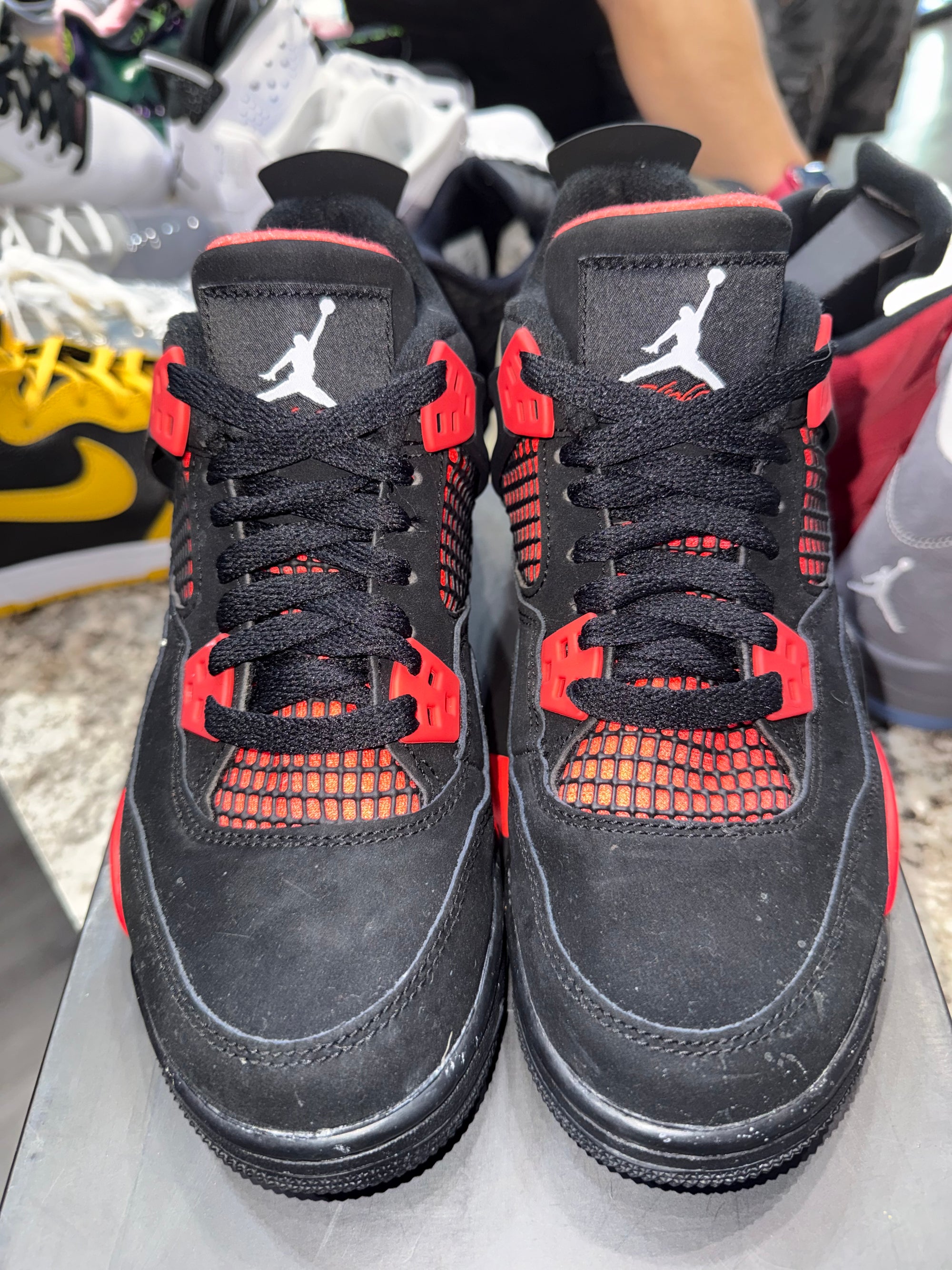 Jordan 4 Retro Red Thunder (GS)