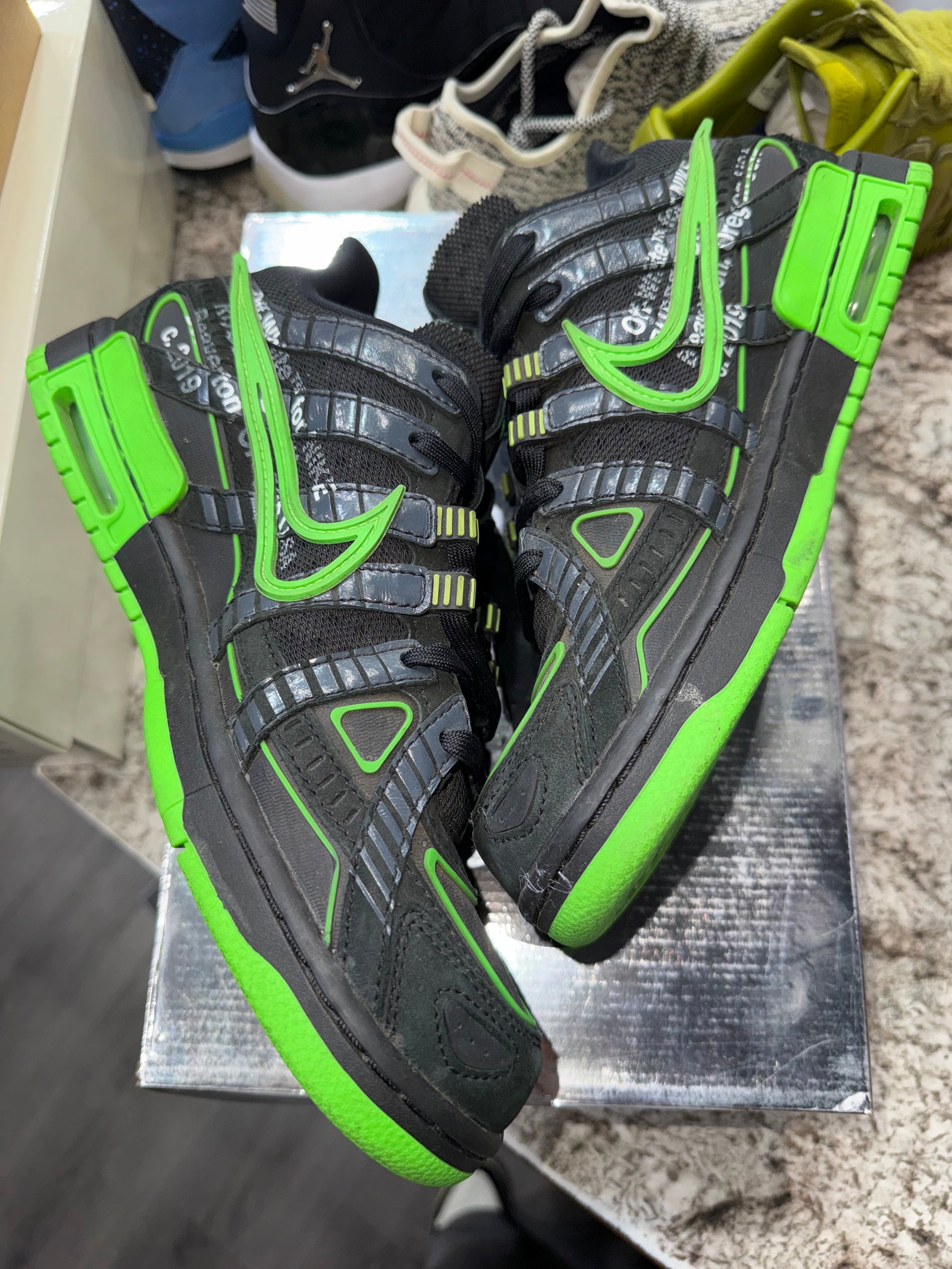 Nike Air Rubber Dunk Off-White Green Strike