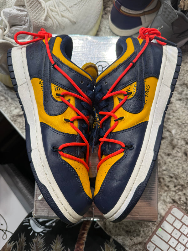 Nike Dunk Low Off-White University Gold