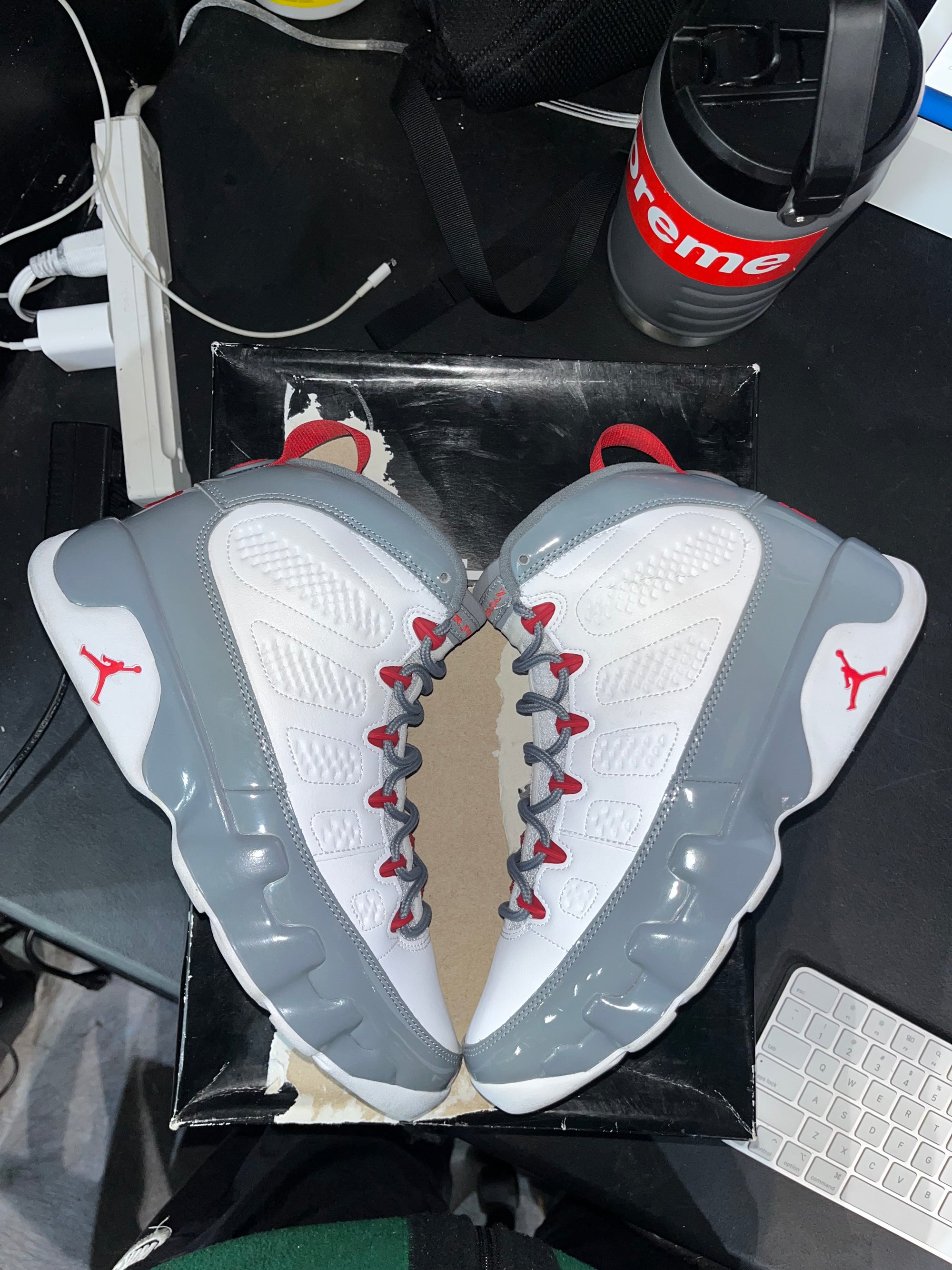 Jordan 9 Retro Fire Red