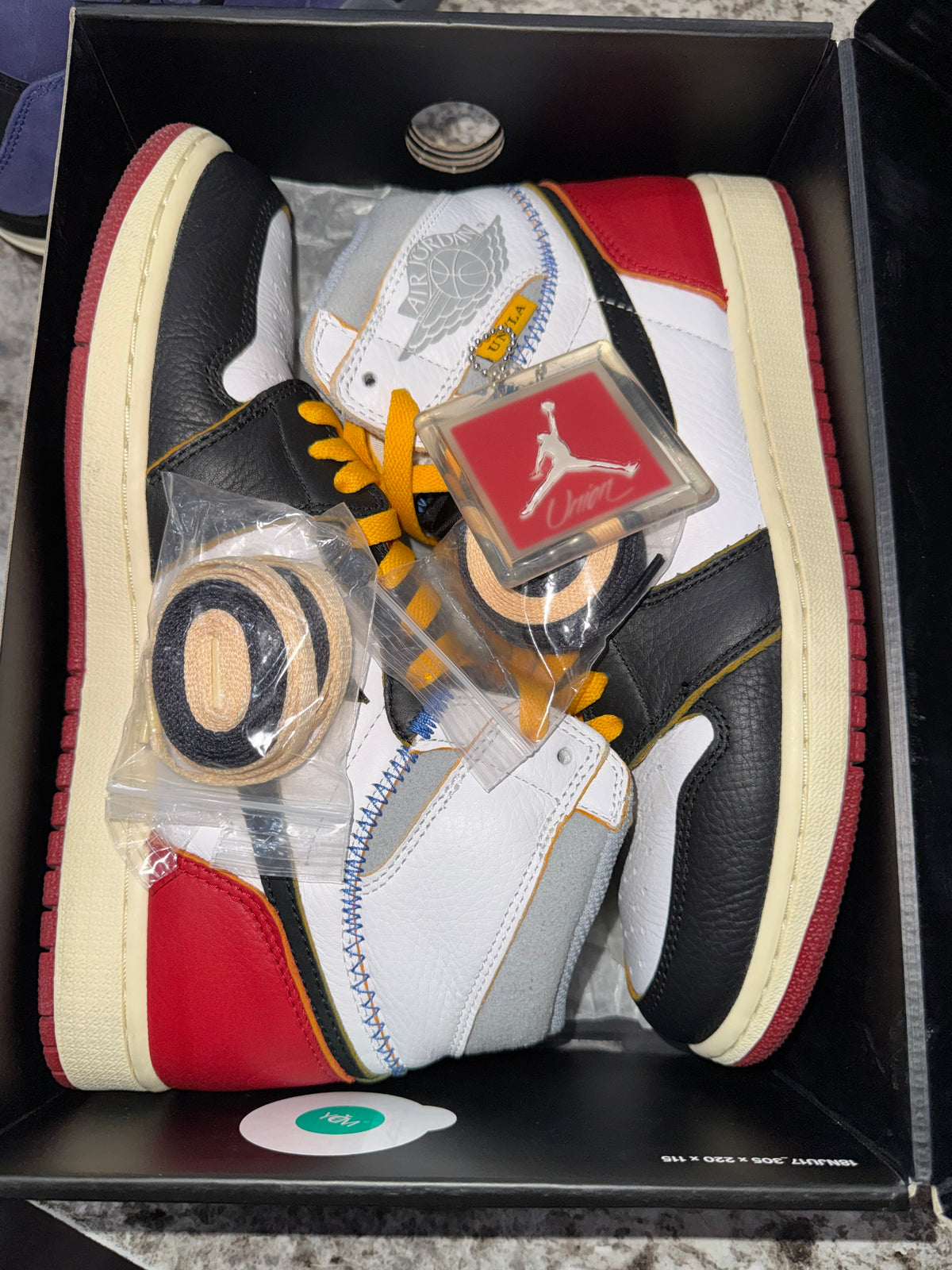 Jordan 1 Retro High Union Los Angeles Black Toe