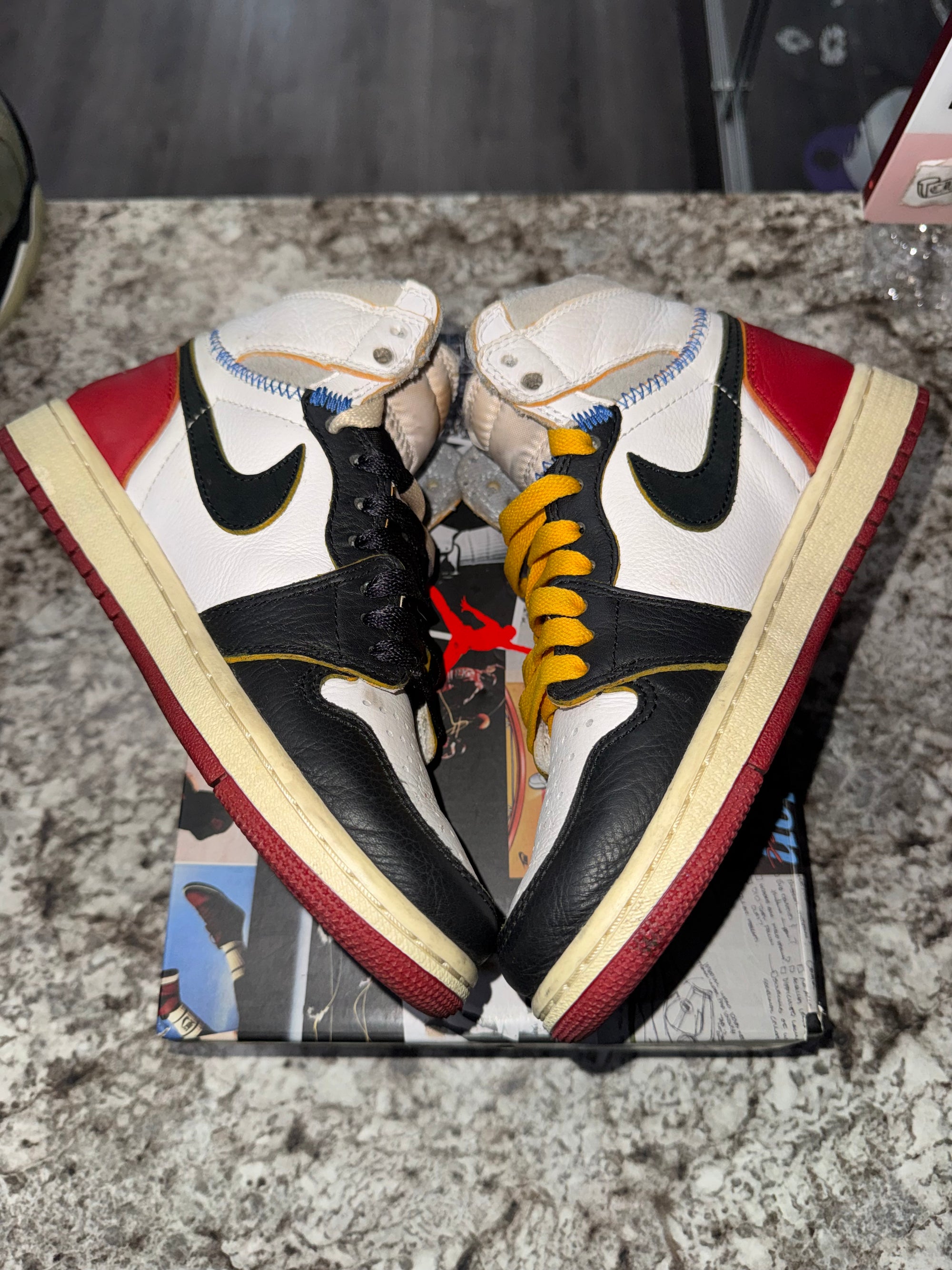 Jordan 1 Retro High Union Los Angeles Black Toe