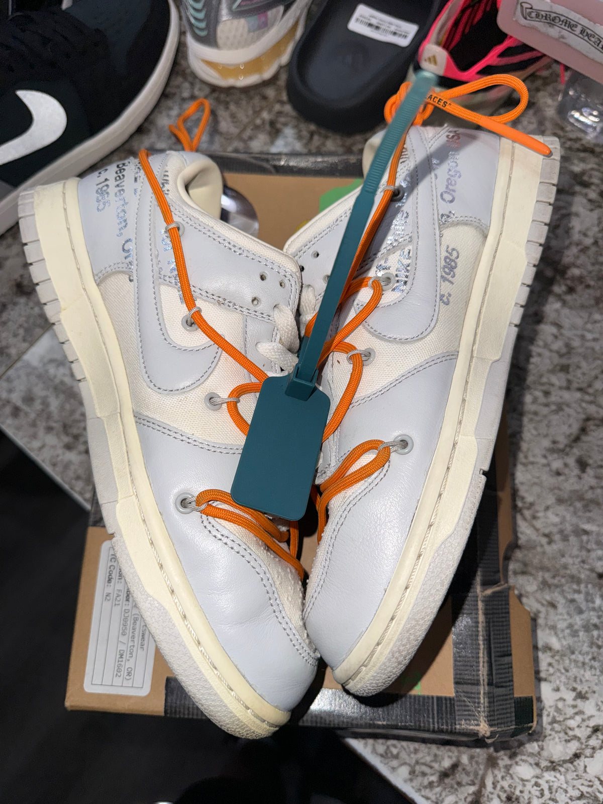 Nike Dunk Low Off-White Lot 44