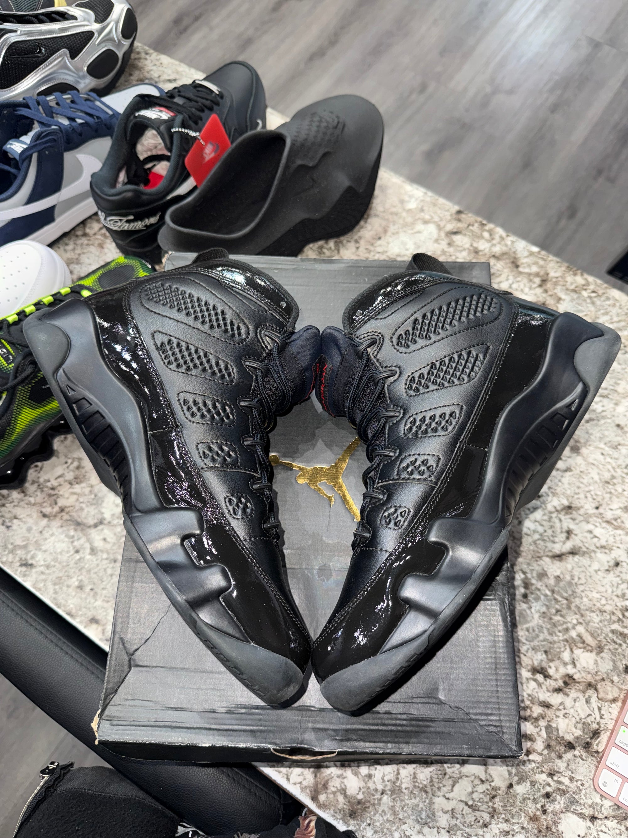 Jordan 9 Retro Bred Patent