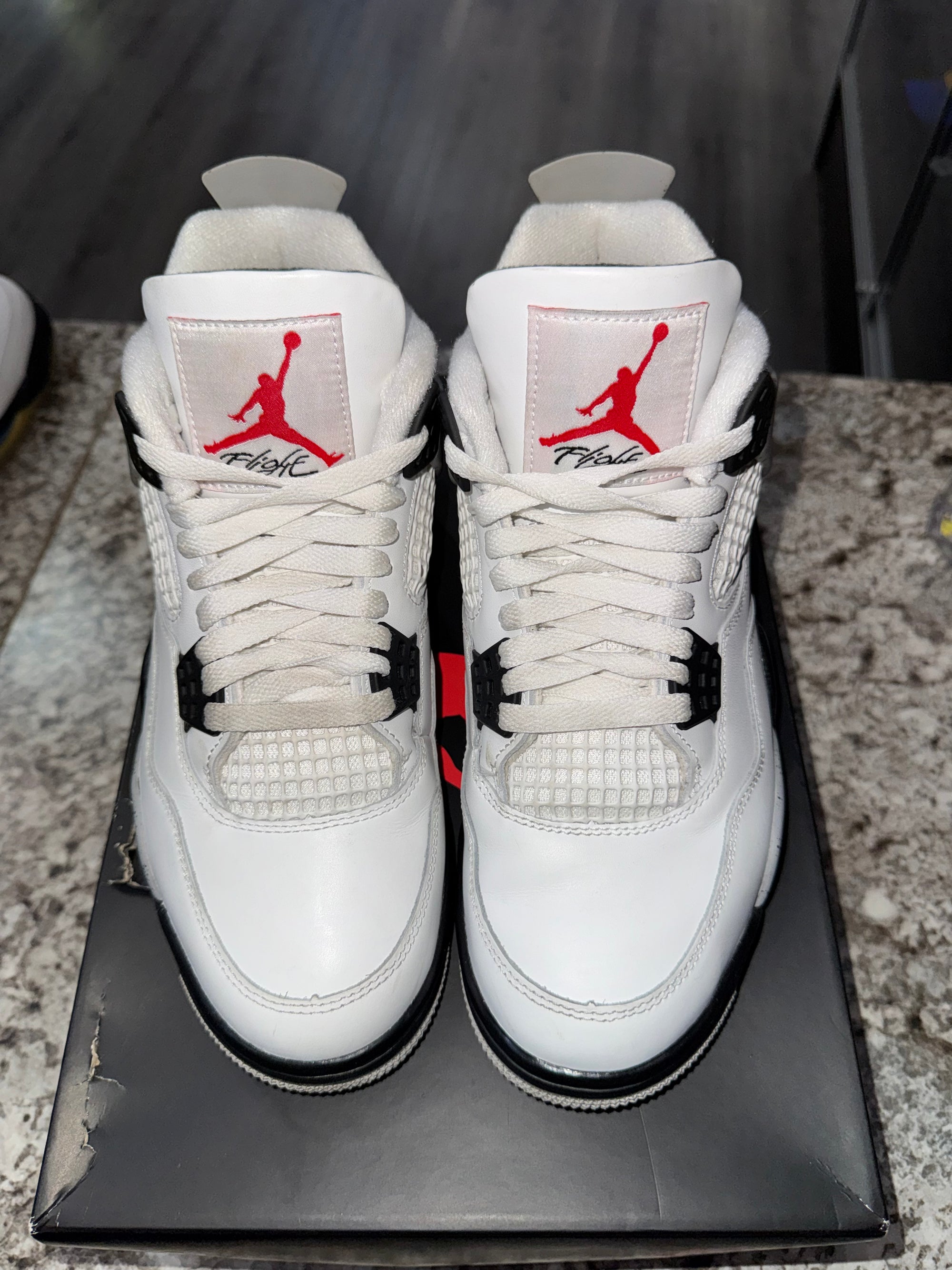 Jordan 4 Retro White Cement (2025)