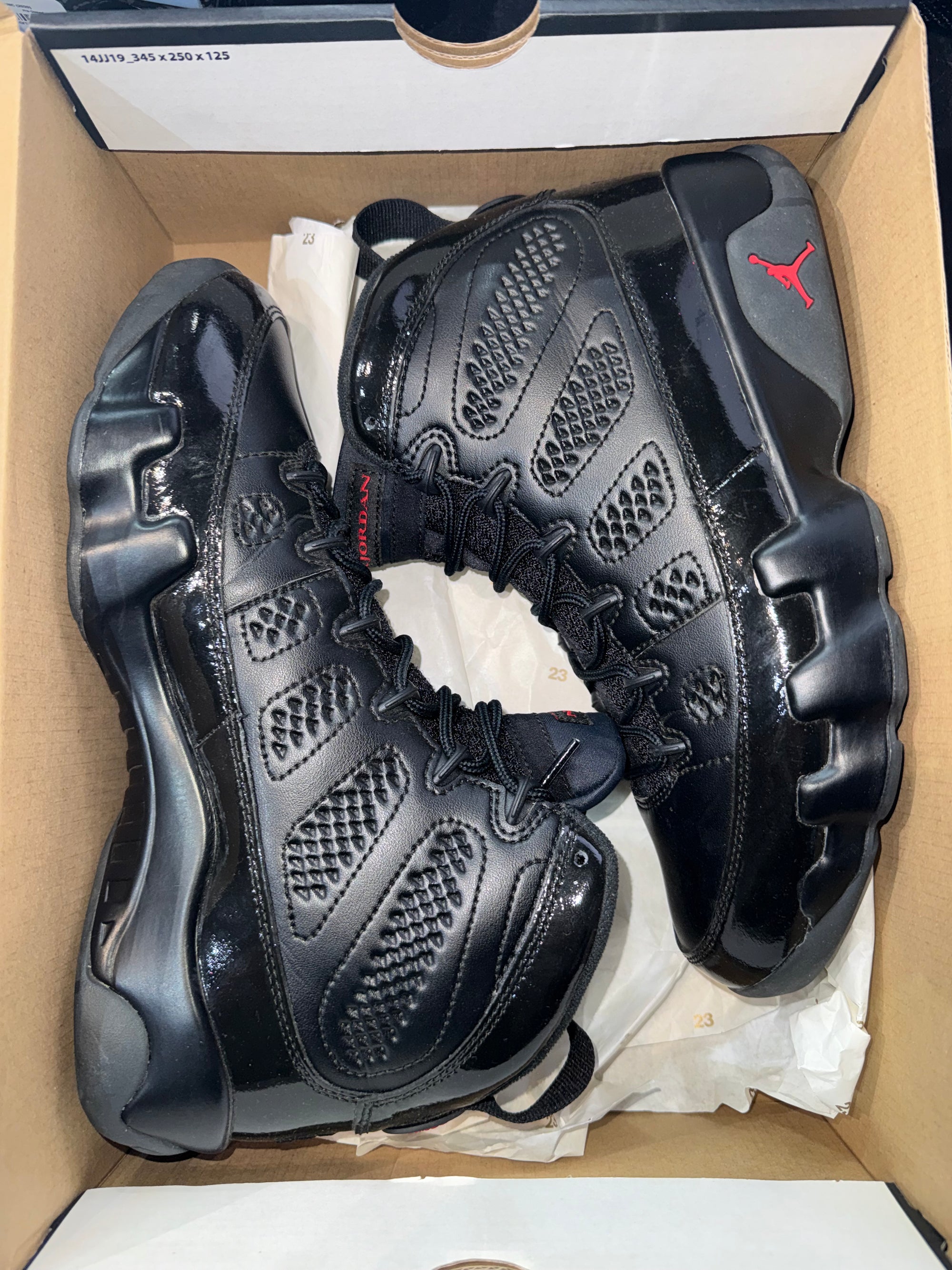 Jordan 9 Retro Bred Patent