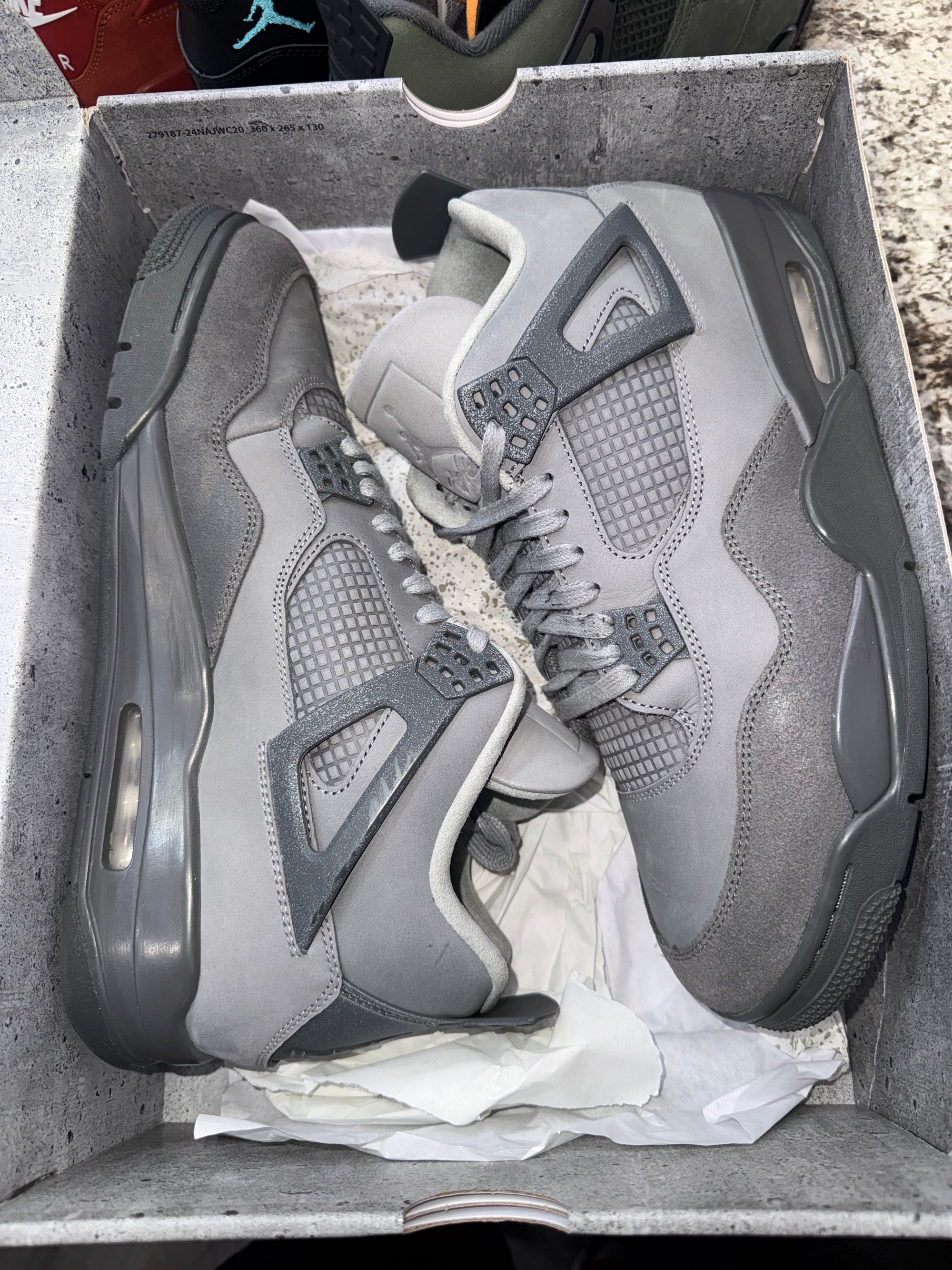 Jordan 4 Retro SE Paris Olympics Wet Cement