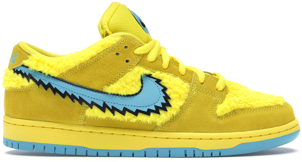 Nike SB Dunk Low Grateful Dead Bears Opti Yellow
