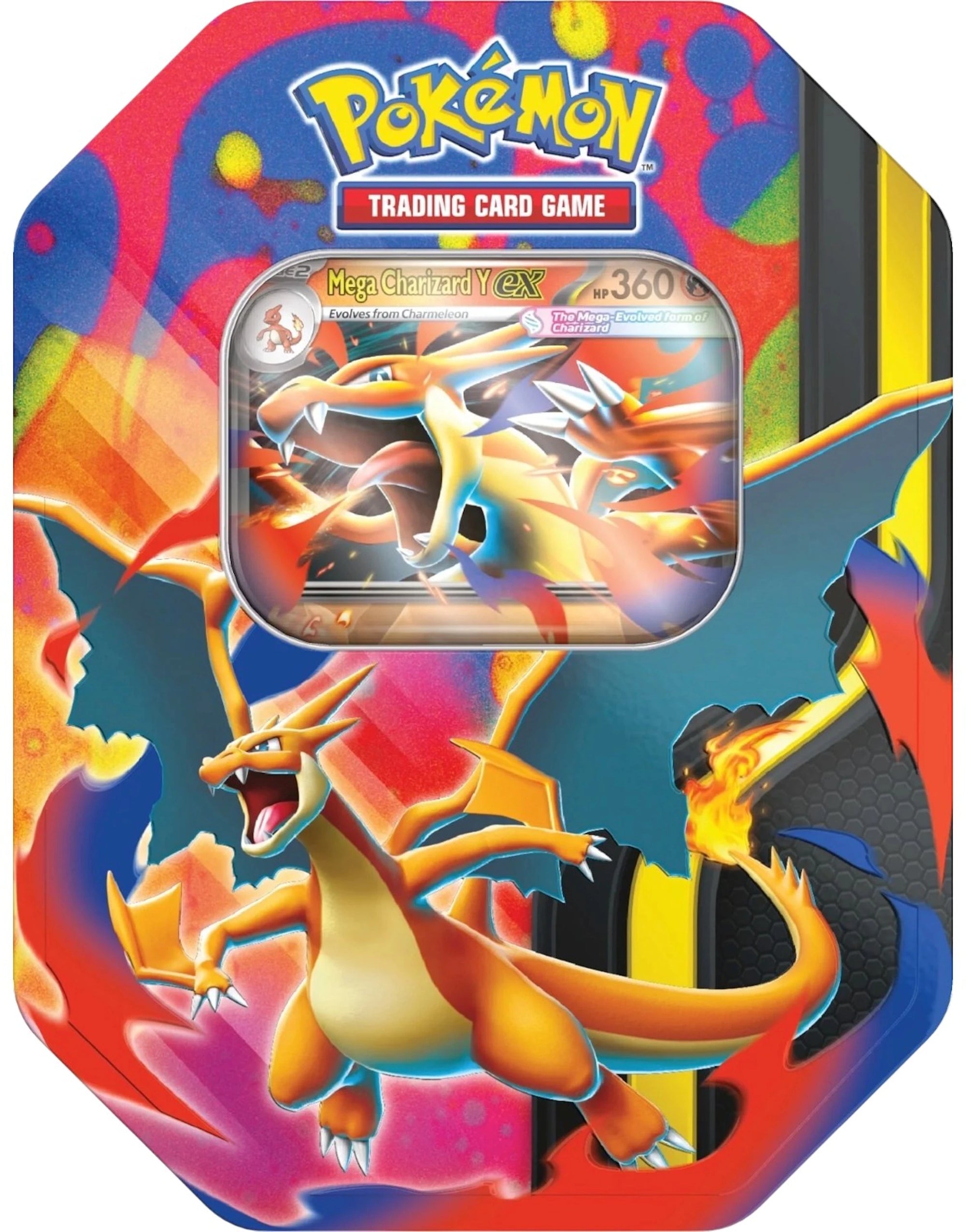 2026 Pokémon Mega Charizard Y ex Tin