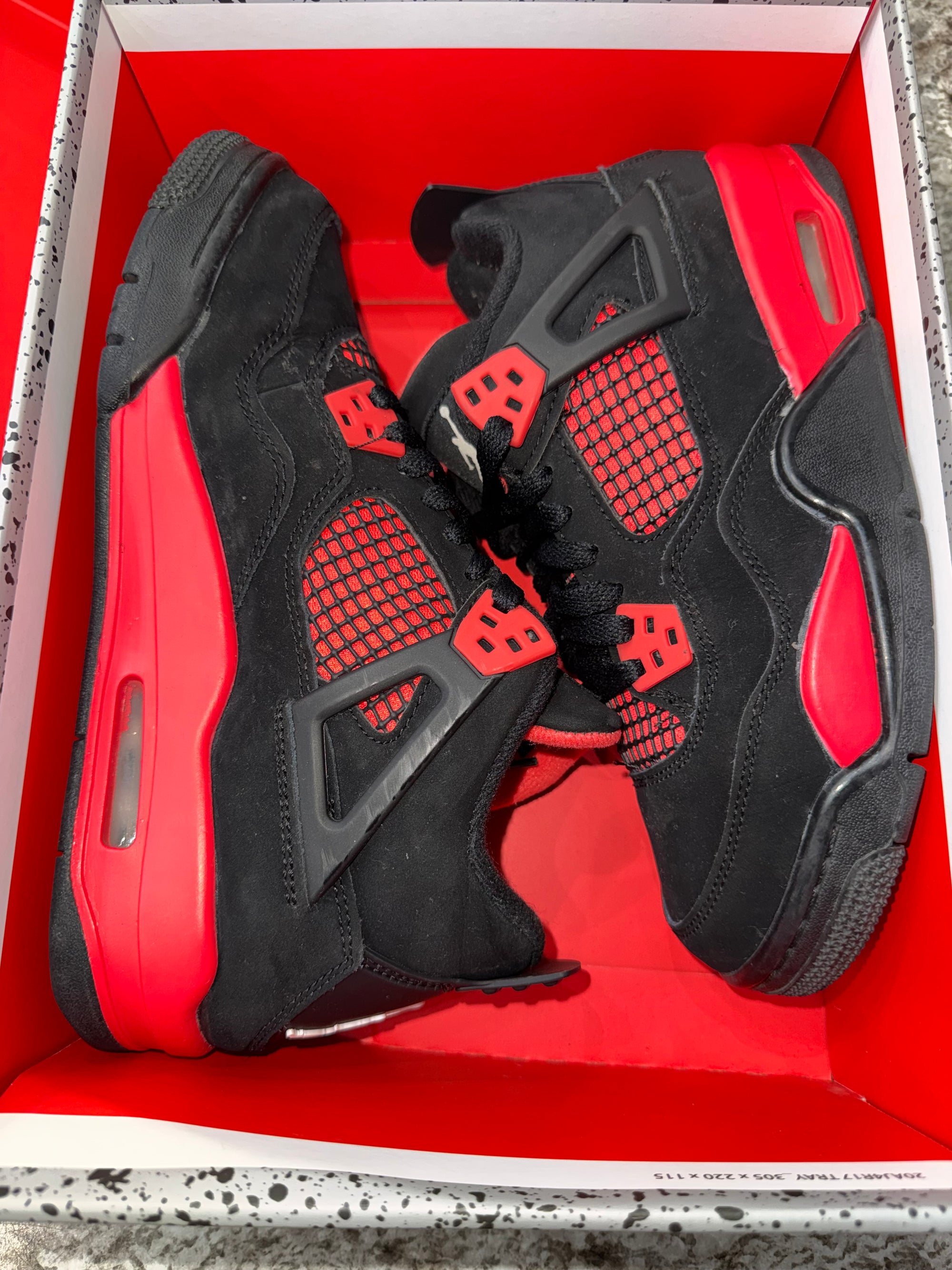 Jordan 4 Retro Red Thunder (GS)