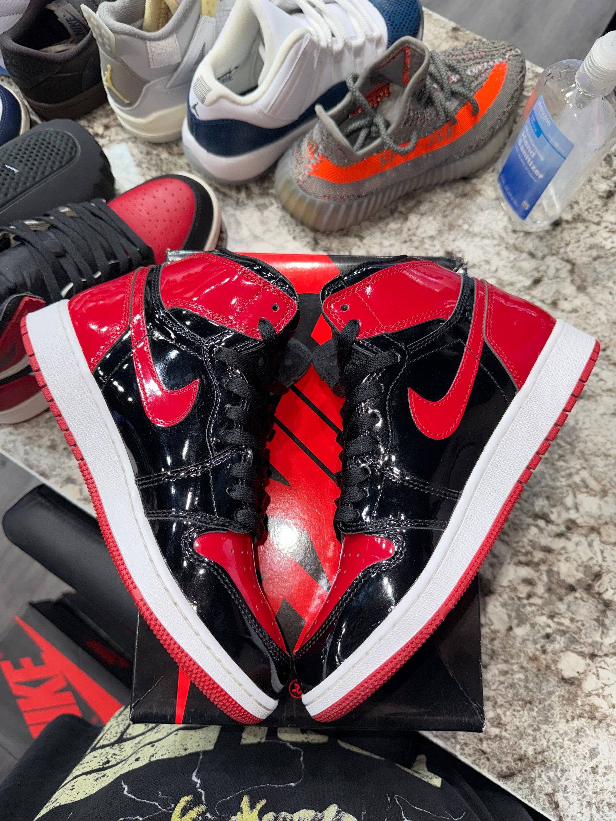 Jordan 1 Retro High OG Patent Bred (GS)