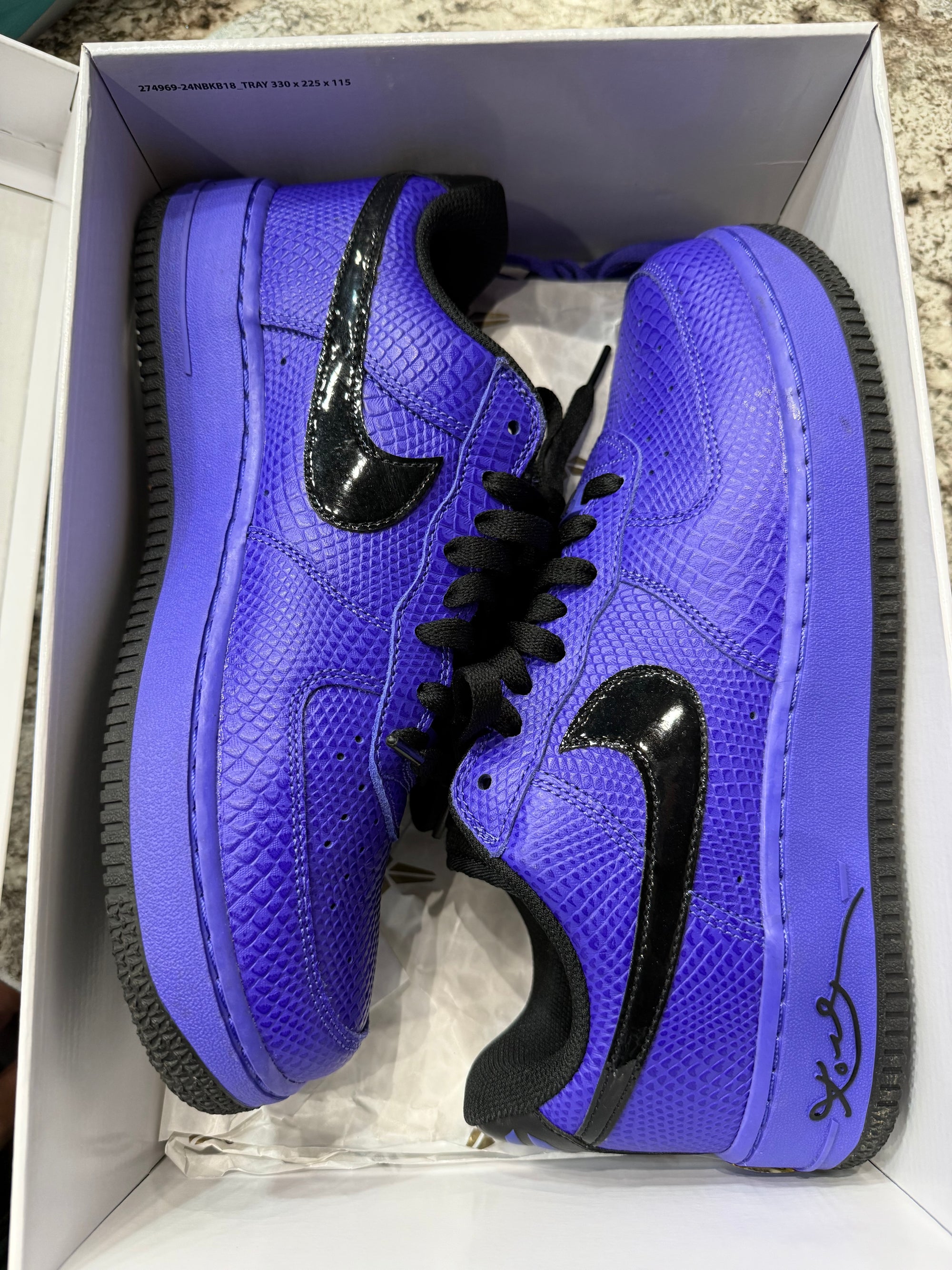 Nike Air Force 1 Low Protro Kobe Bryant x FC Barcelona Persian Violet