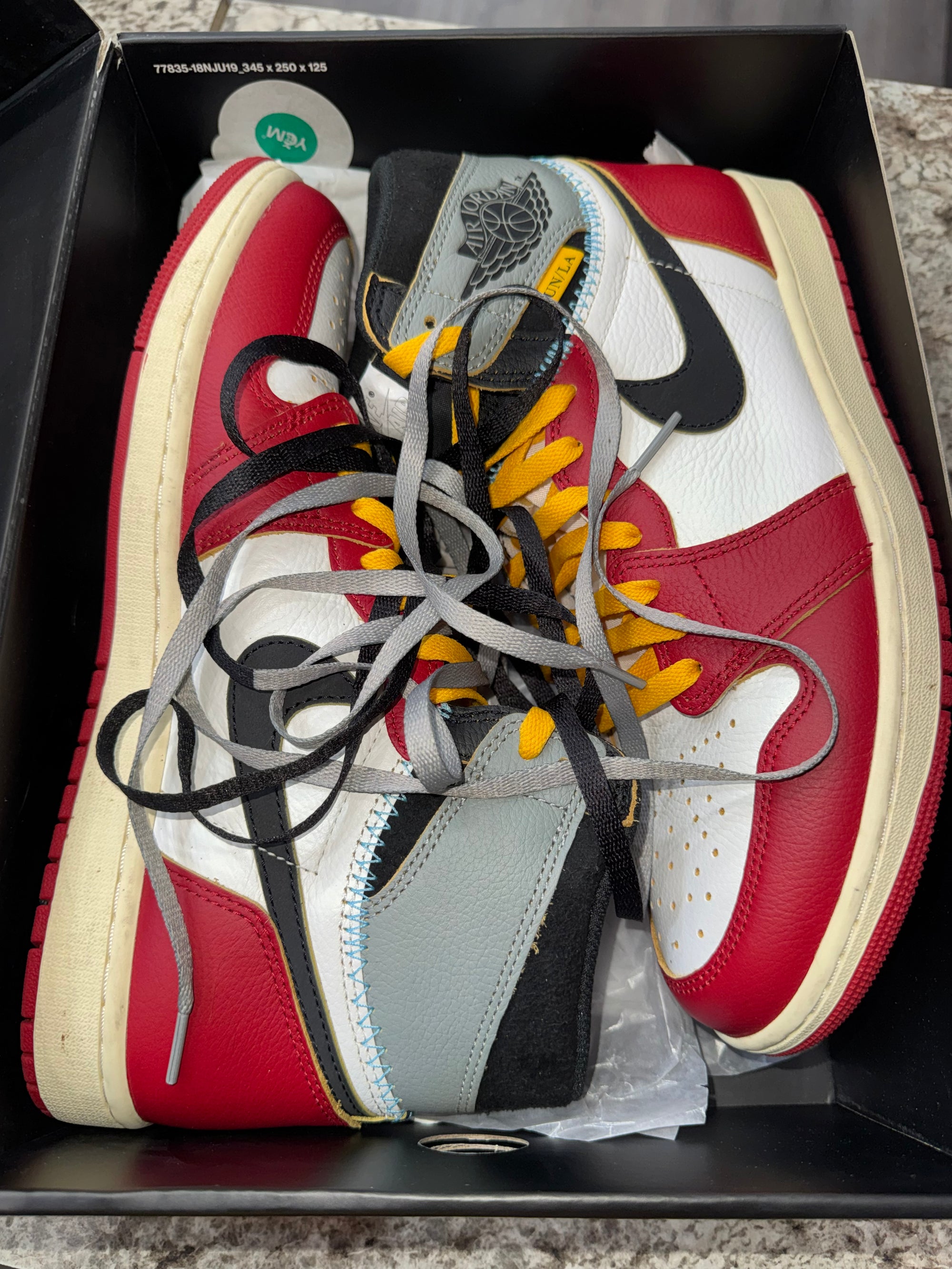 Jordan 1 Retro High OG SP Union LA Chicago Shadow