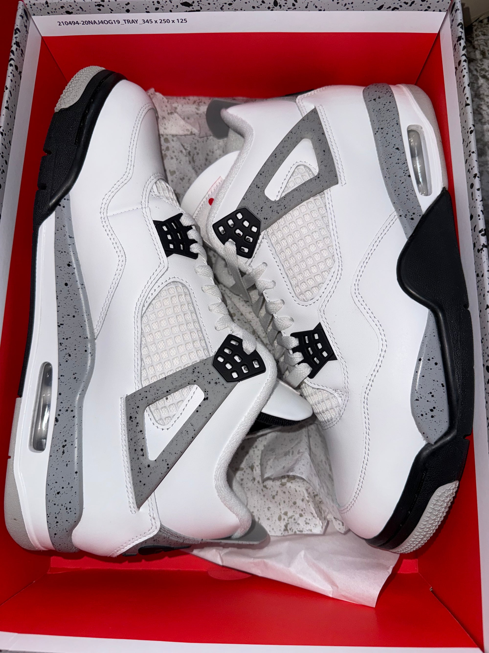 Jordan 4 Retro White Cement (2025)