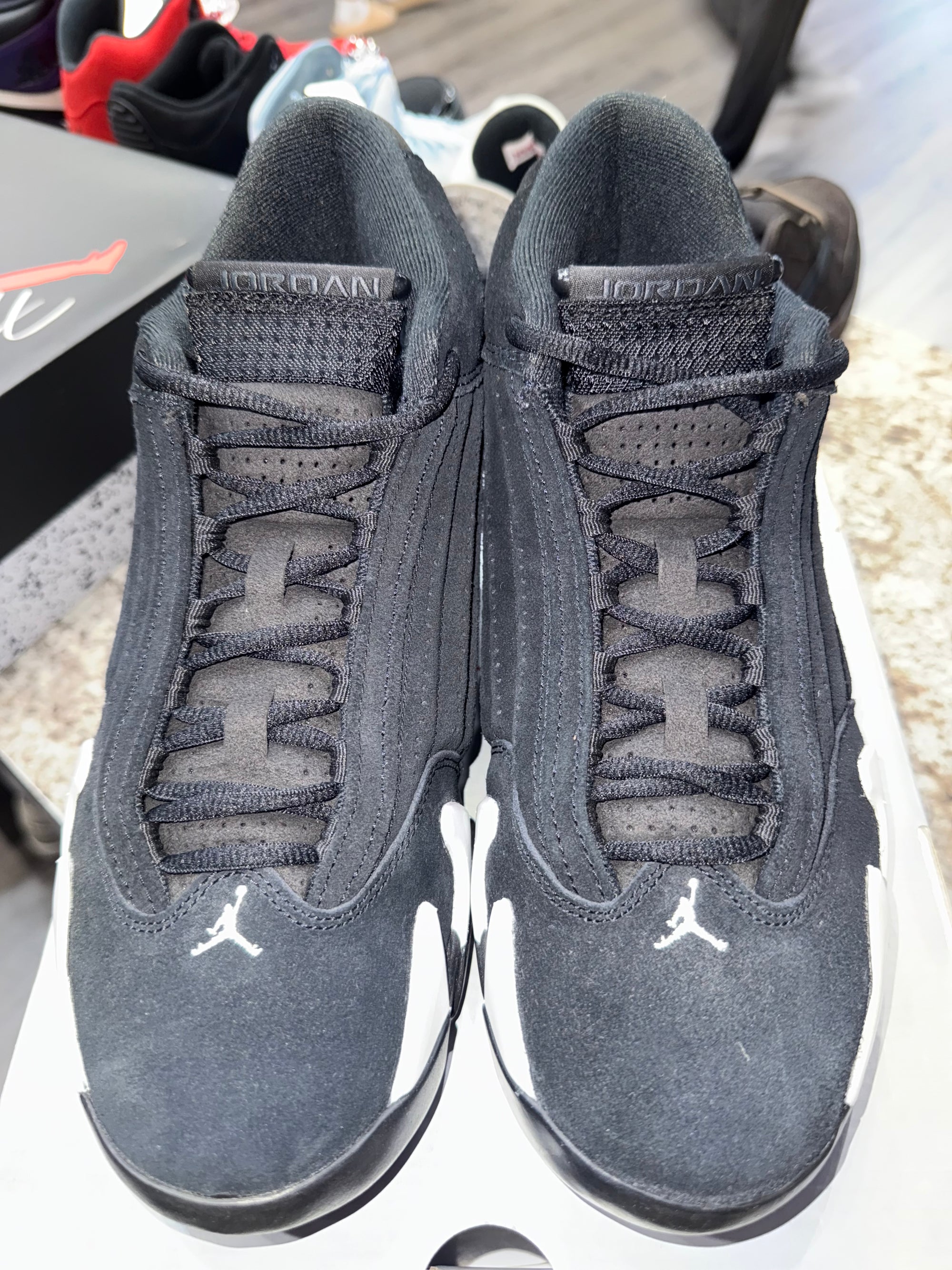 Jordan 14 Retro Black White