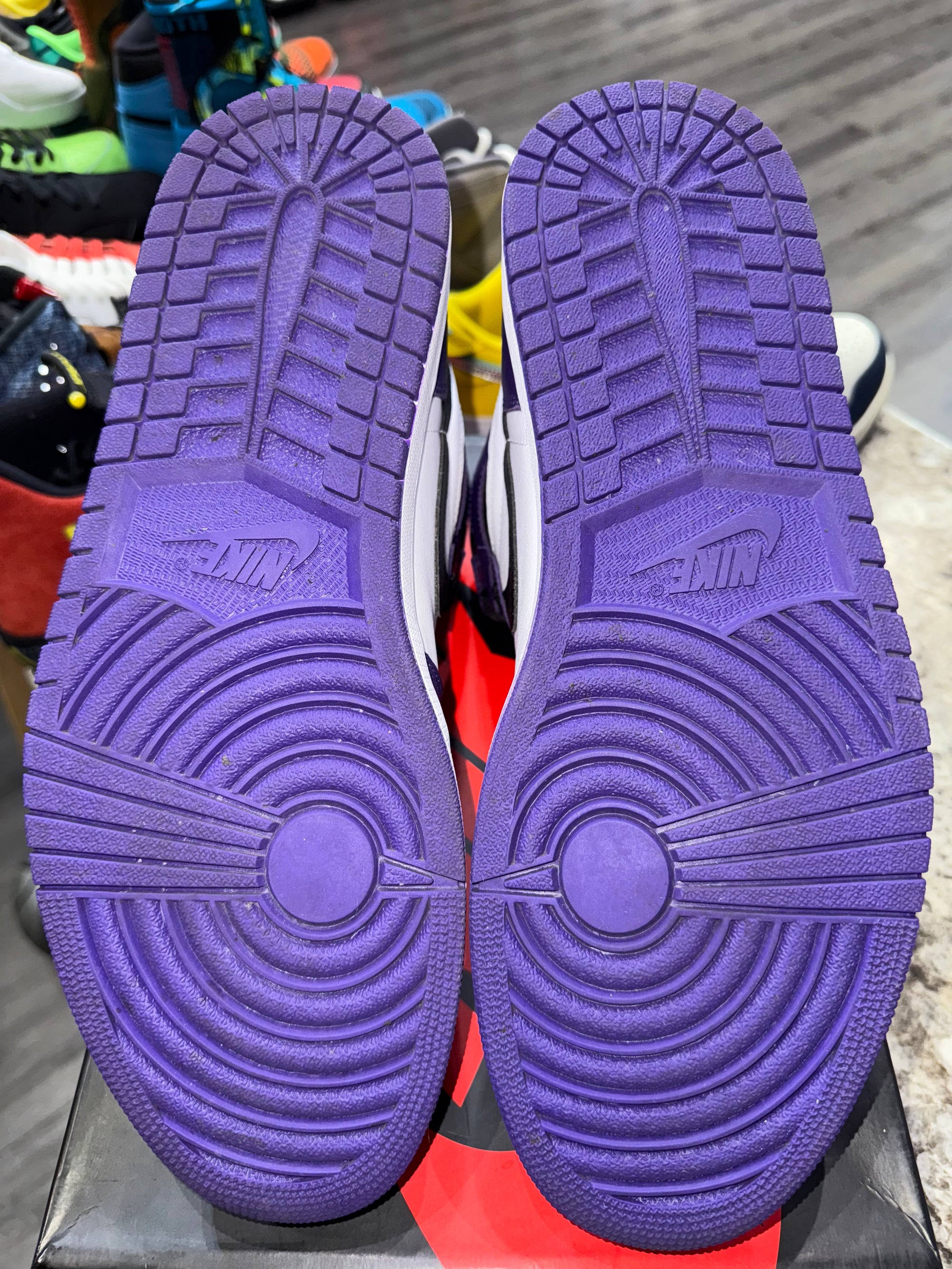 Jordan 1 Retro High Court Purple White