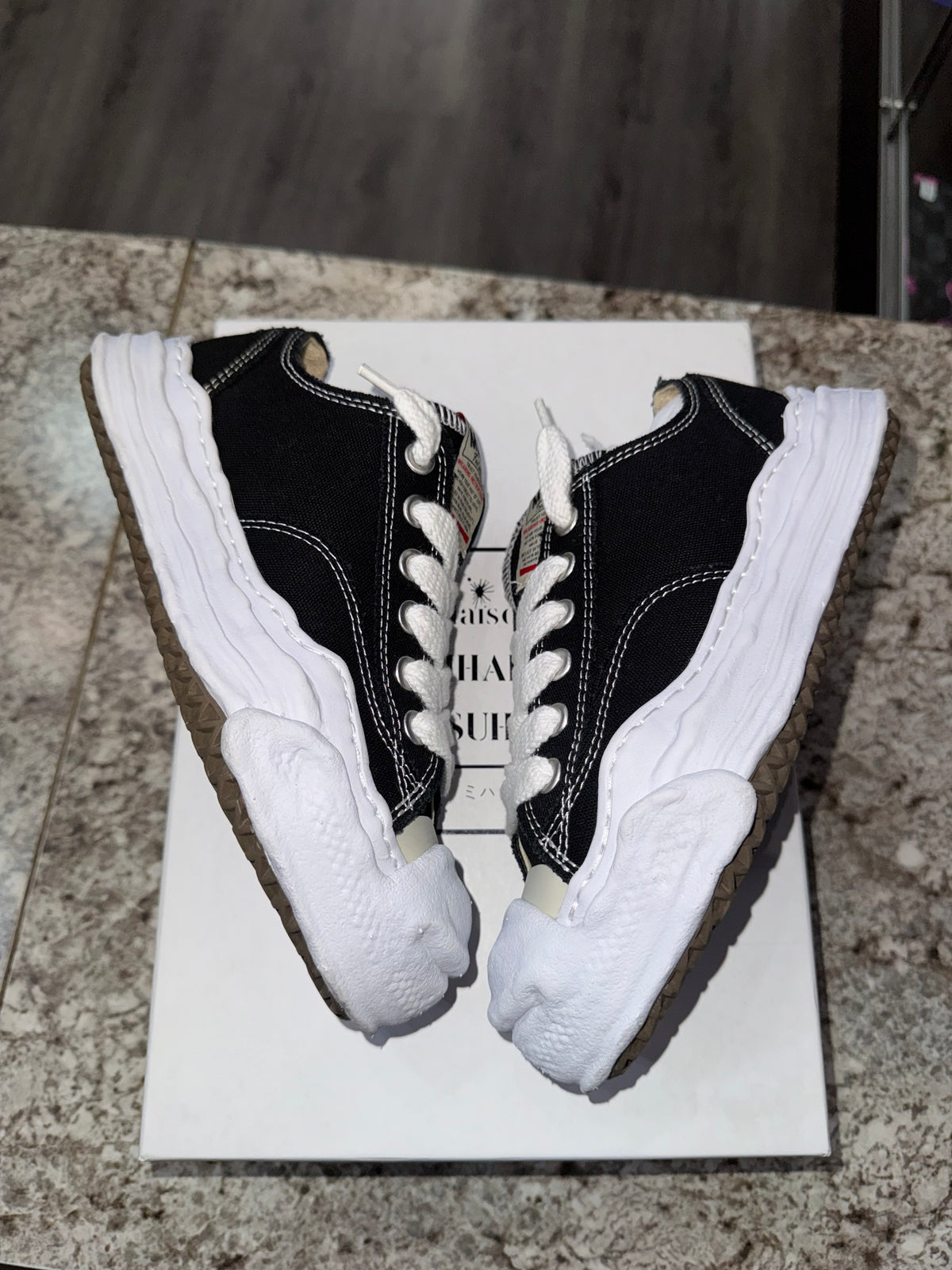 Maison Mihara Yasuhiro Hank OG Sole Canvas Low Black