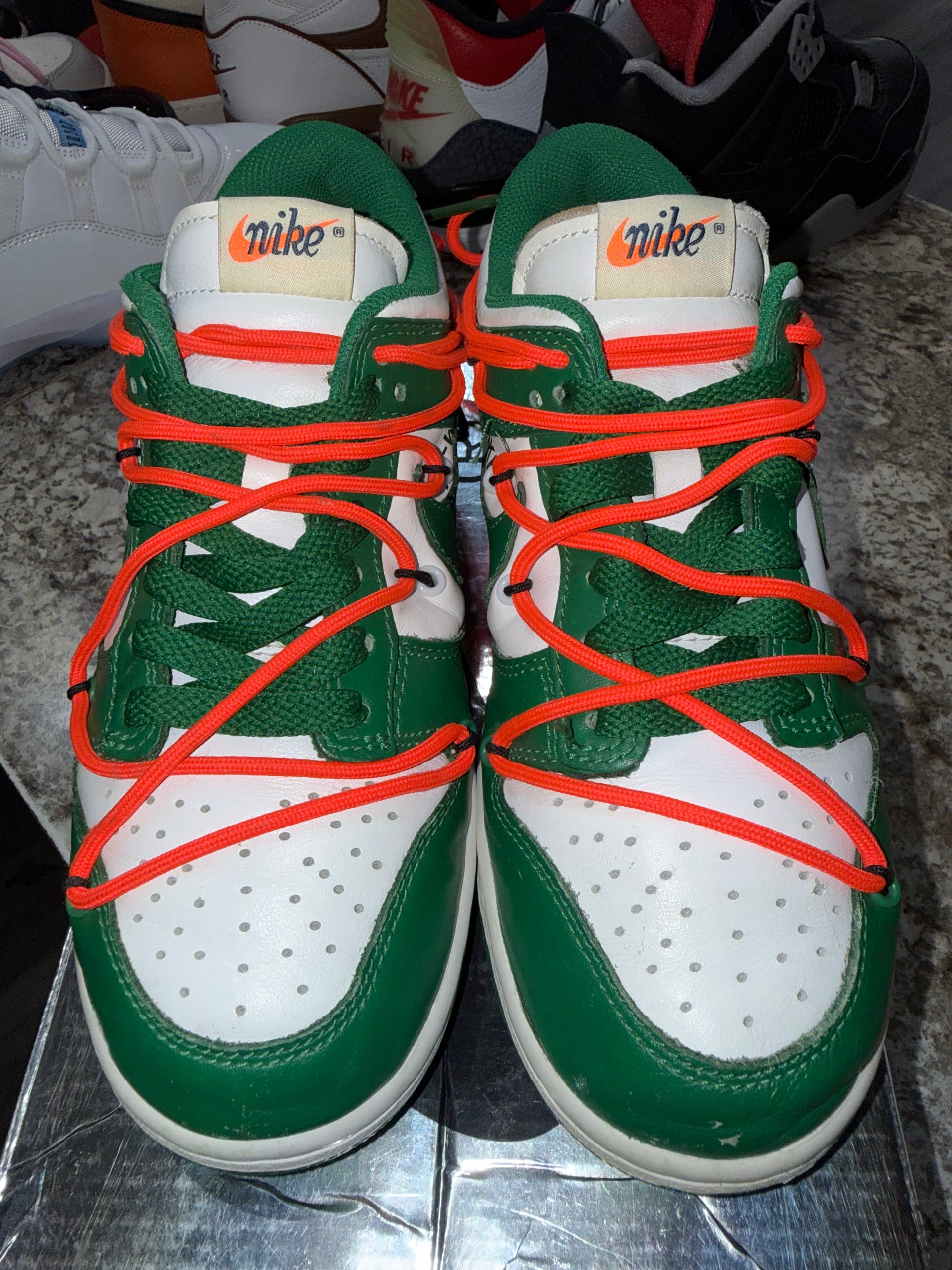 Nike Dunk Low Off-White Pine Green