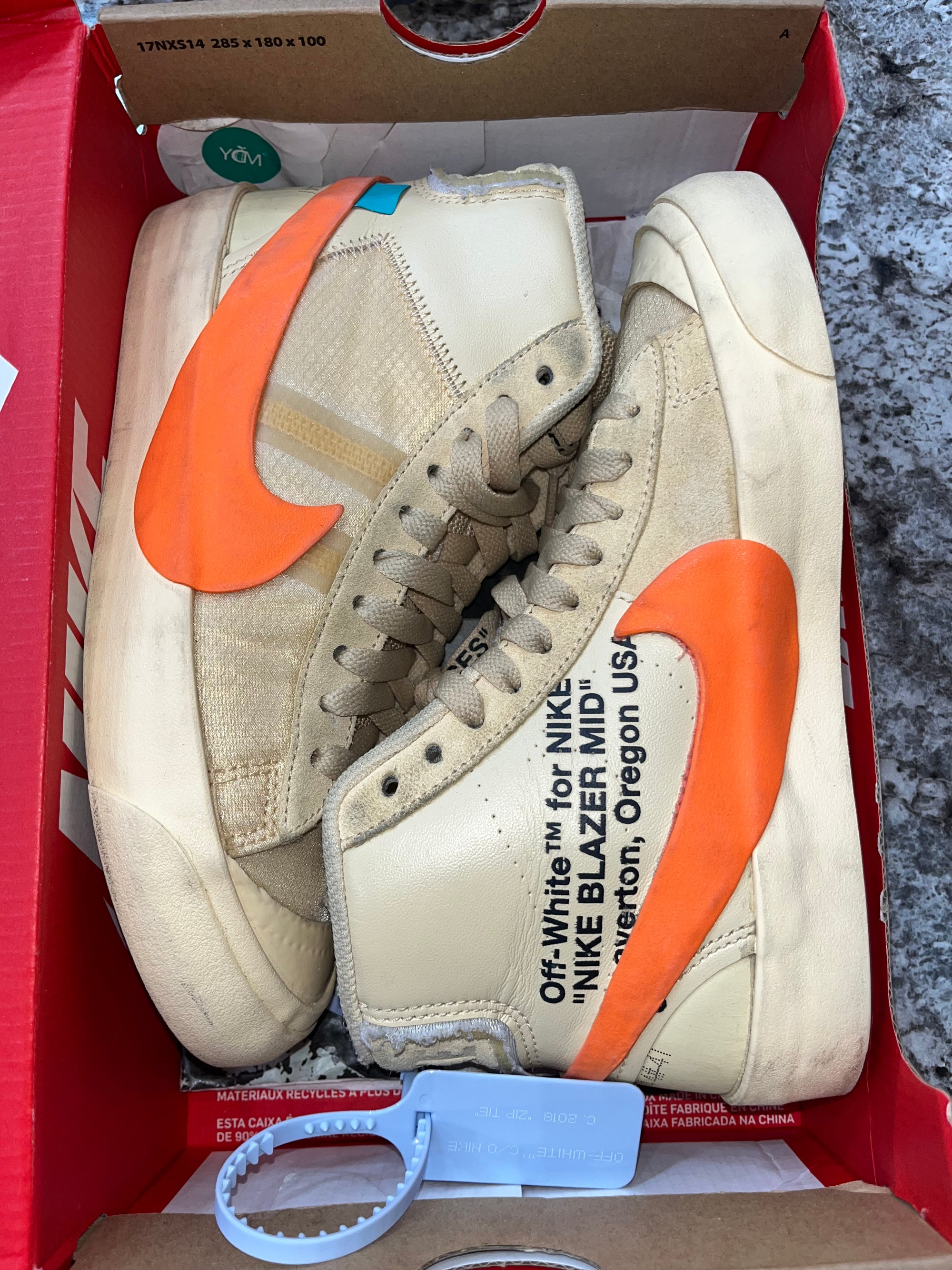 Nike Blazer Mid Off-White All Hallow's Eve