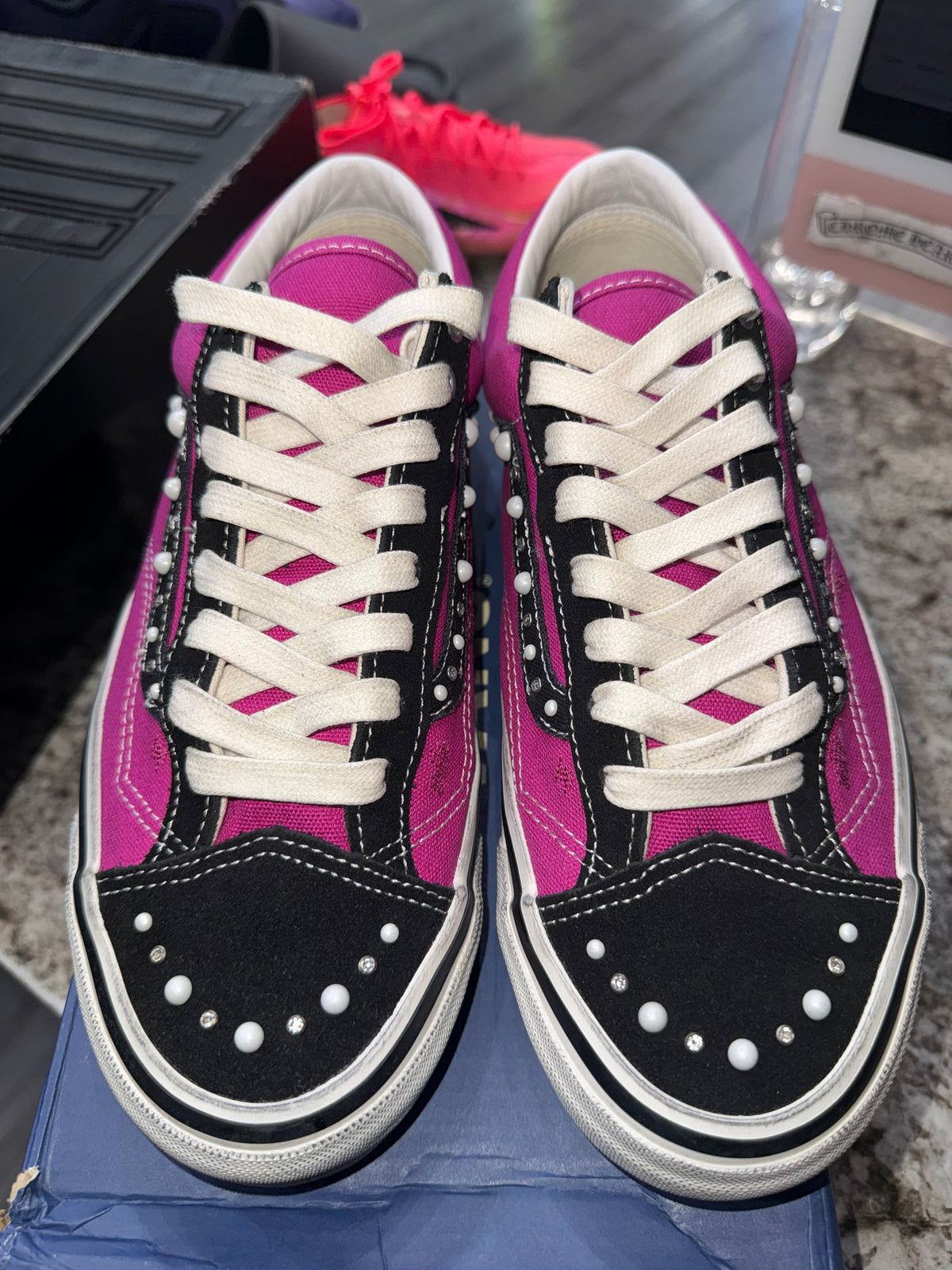Vans OTW Old Skool 36 Pearlized Pack Pink Black