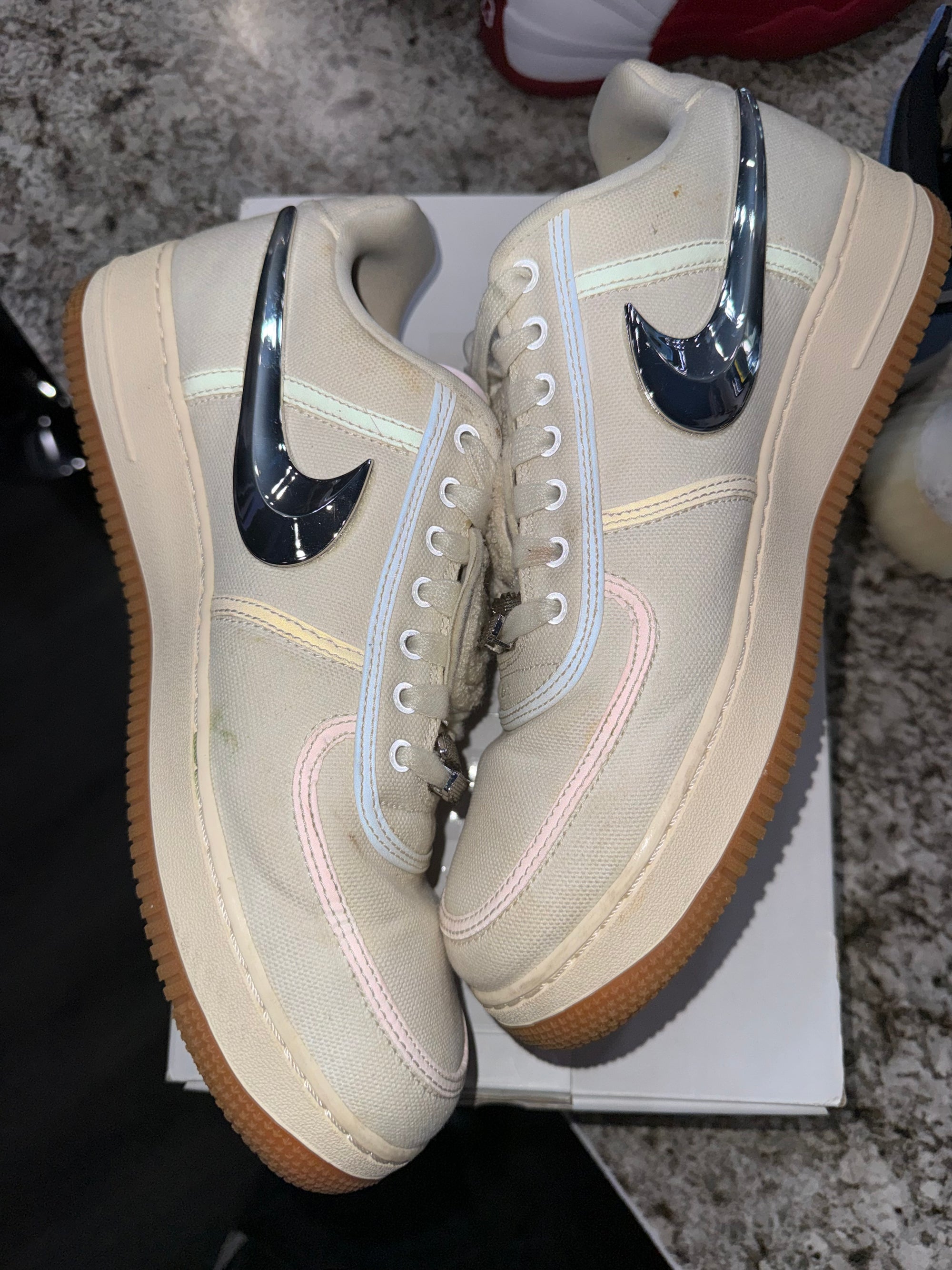 Nike Air Force 1 Low Travis Scott Sail