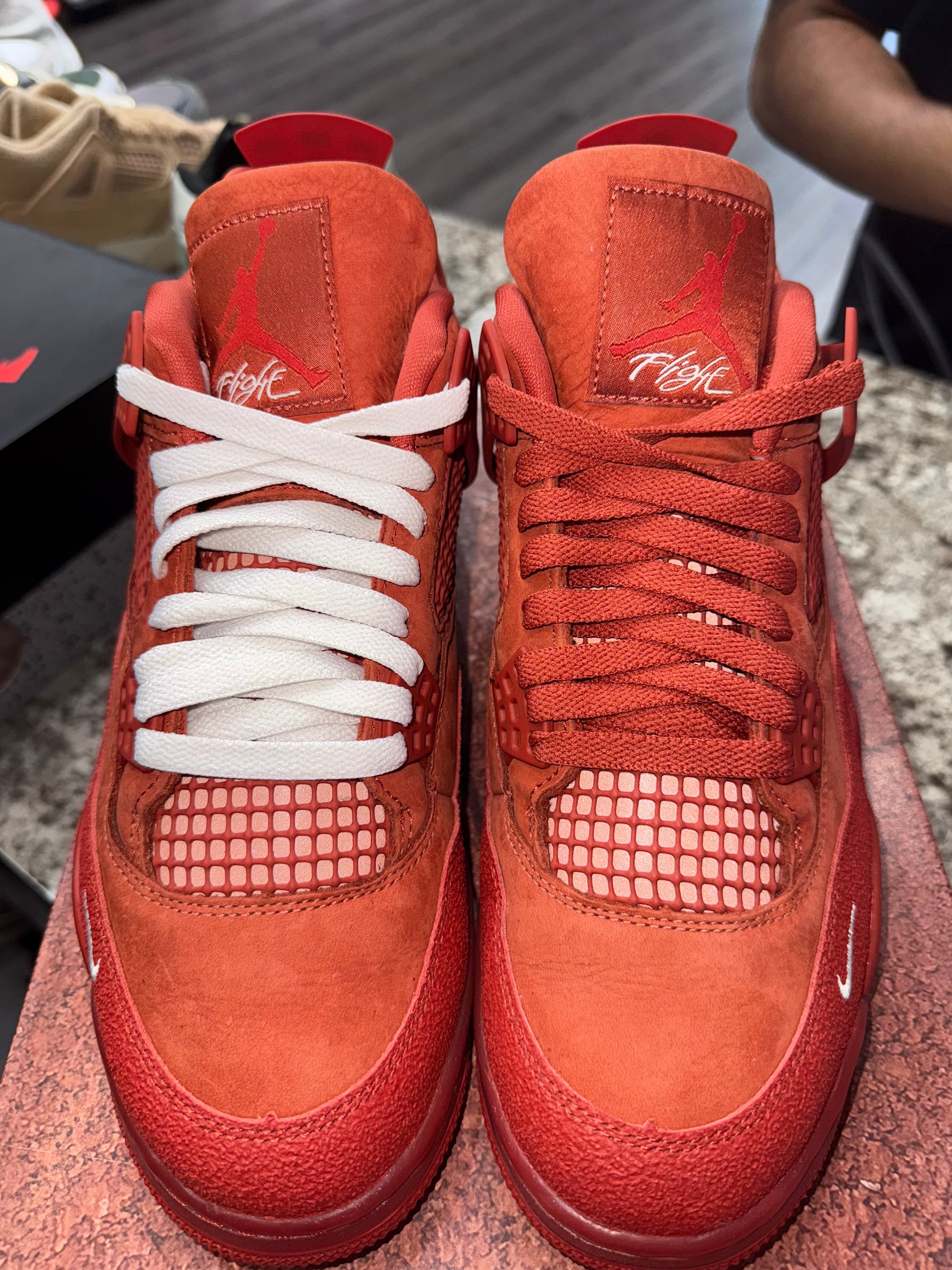 Air Jordan 4 Retro OG SP Nigel Sylvester Brick by Brick