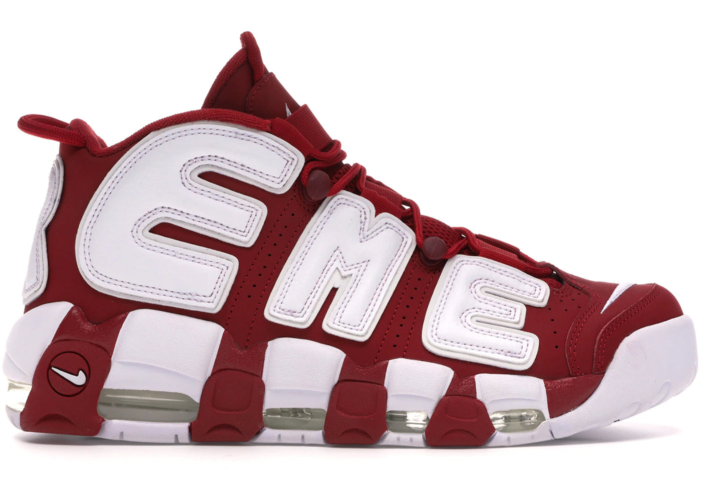 Nike Air More Uptempo Supreme Suptempo Red (DAMAGED BOX)