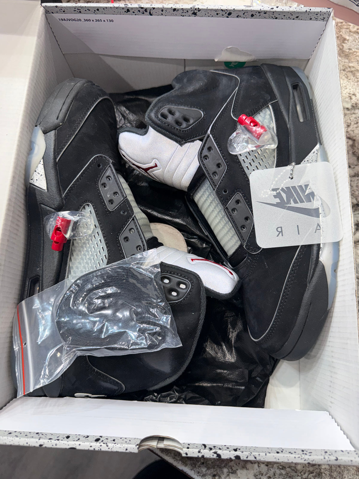 Jordan 5 Retro OG Black Metallic Reimagined