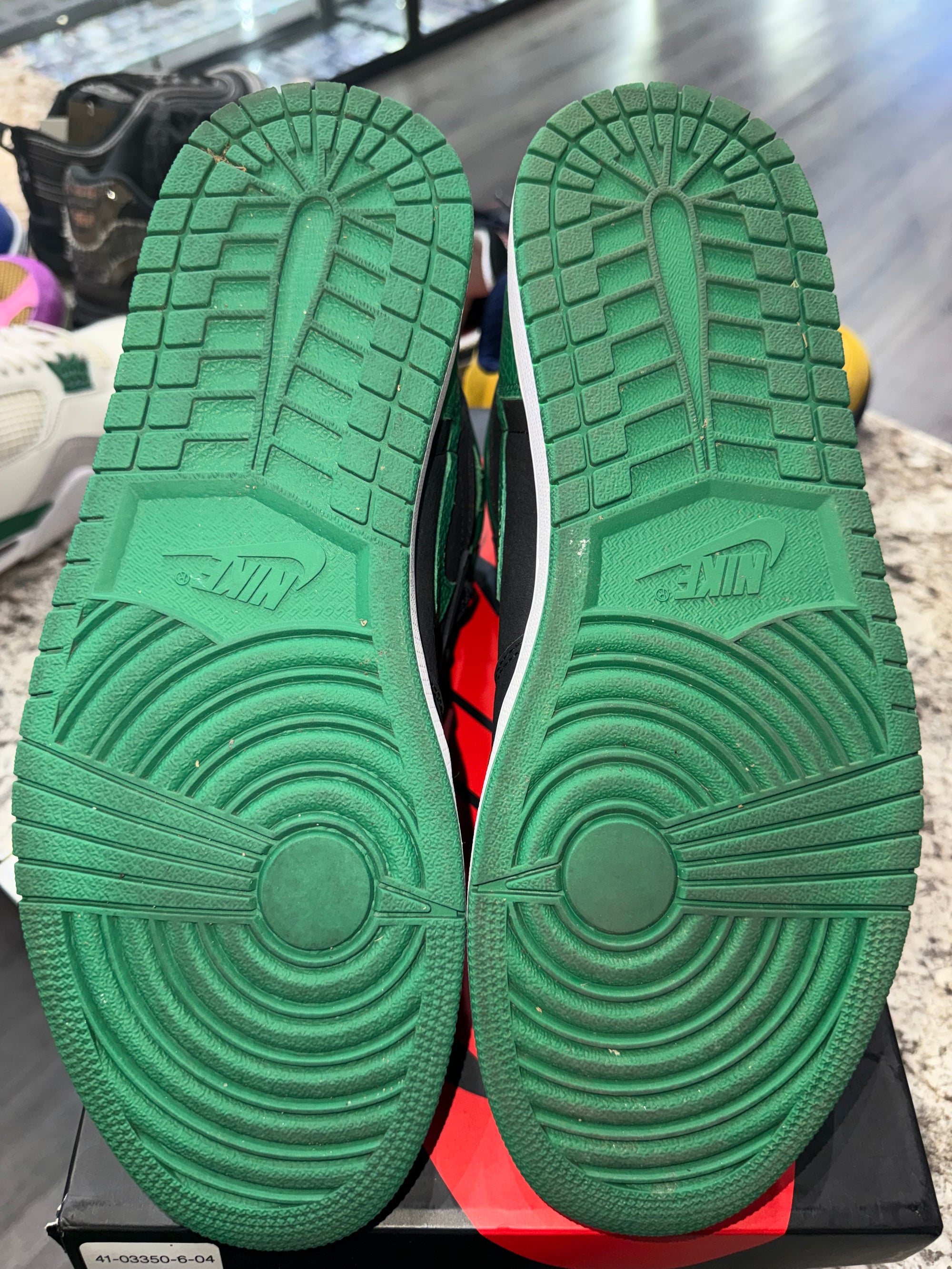 Jordan 1 Retro High Pine Green Black