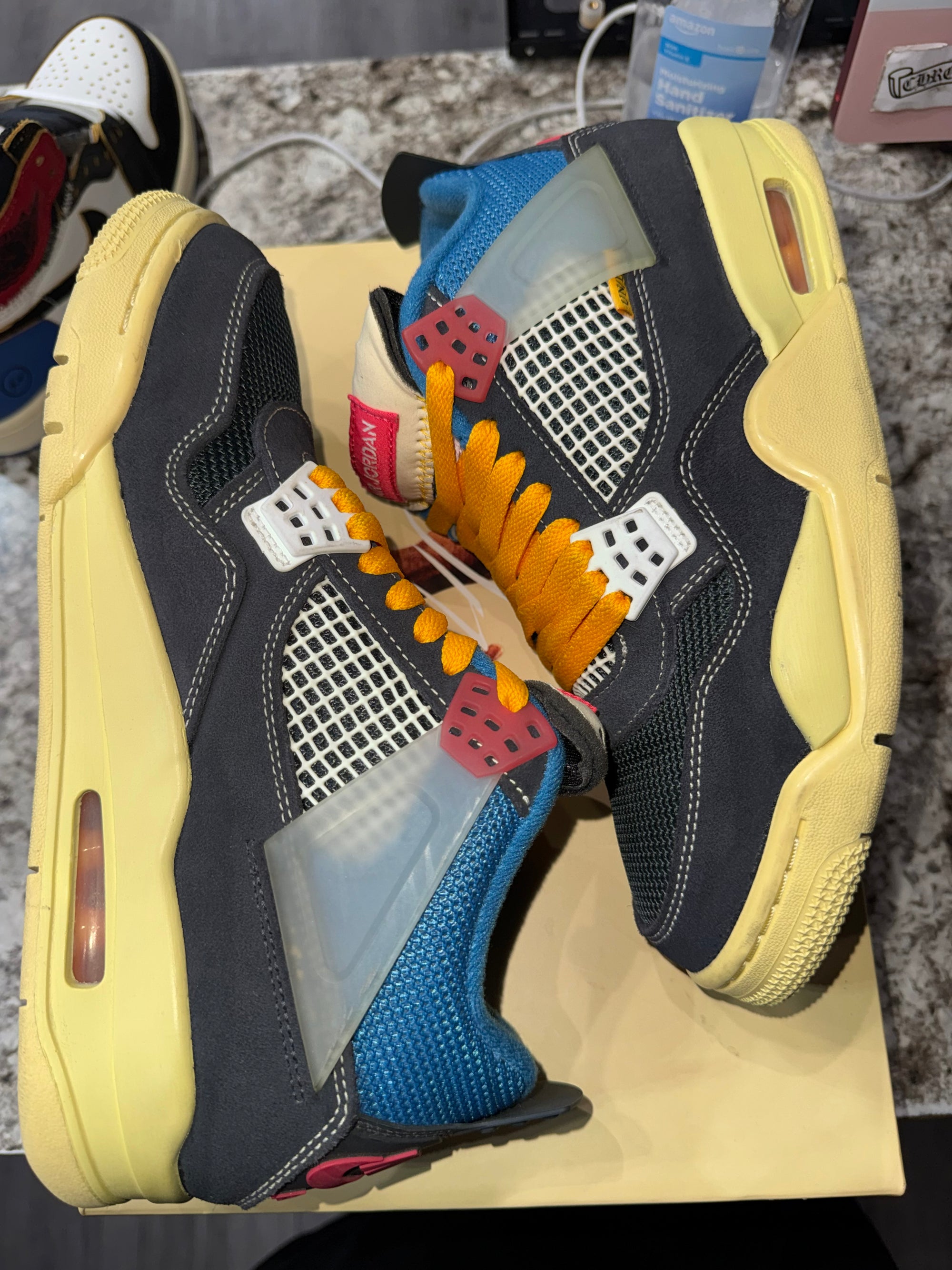 Jordan 4 Retro Union Off Noir