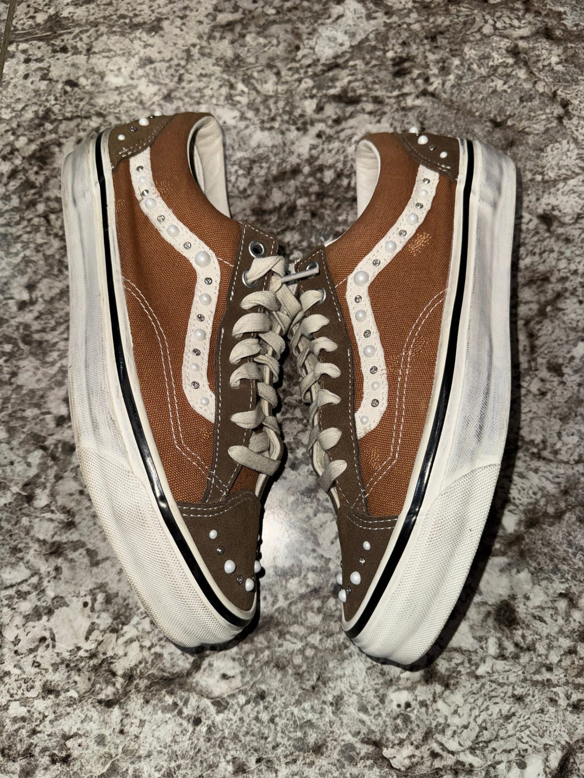 Vans LX Old Skool 36 Pearlized Pack Vintage Cocoa Brown