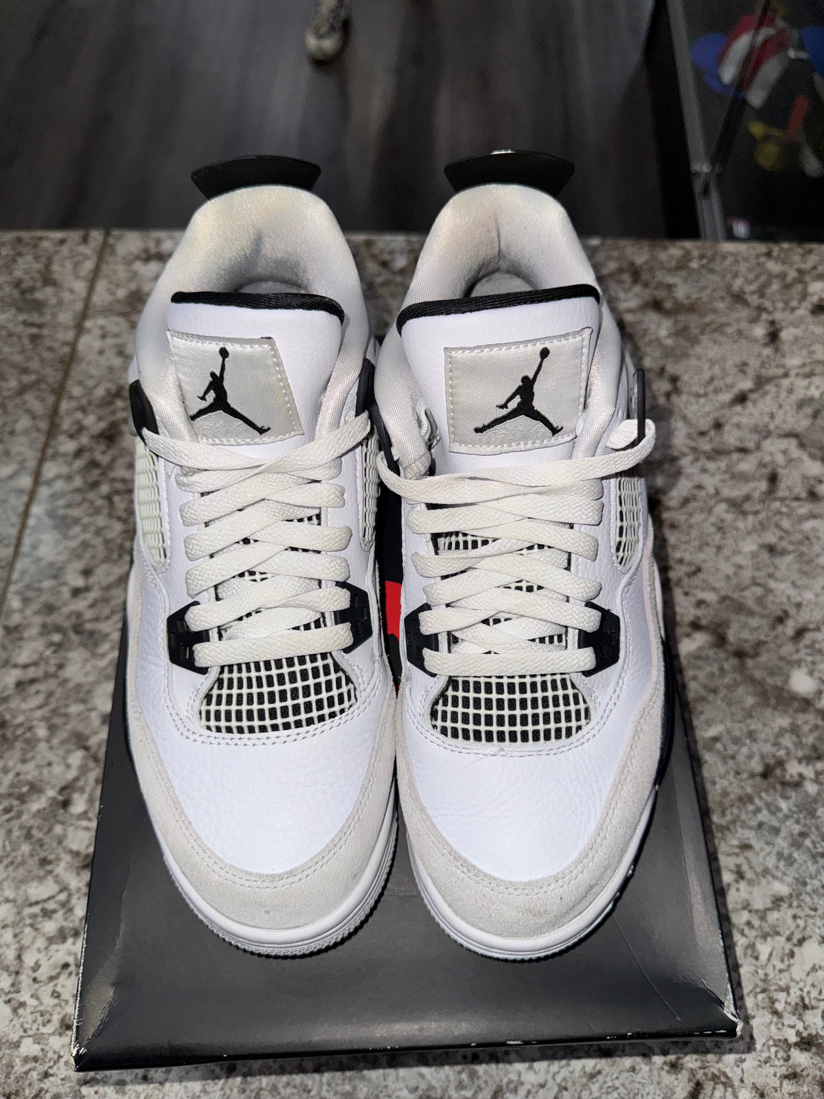 Jordan 4 Retro Military Black (GS)