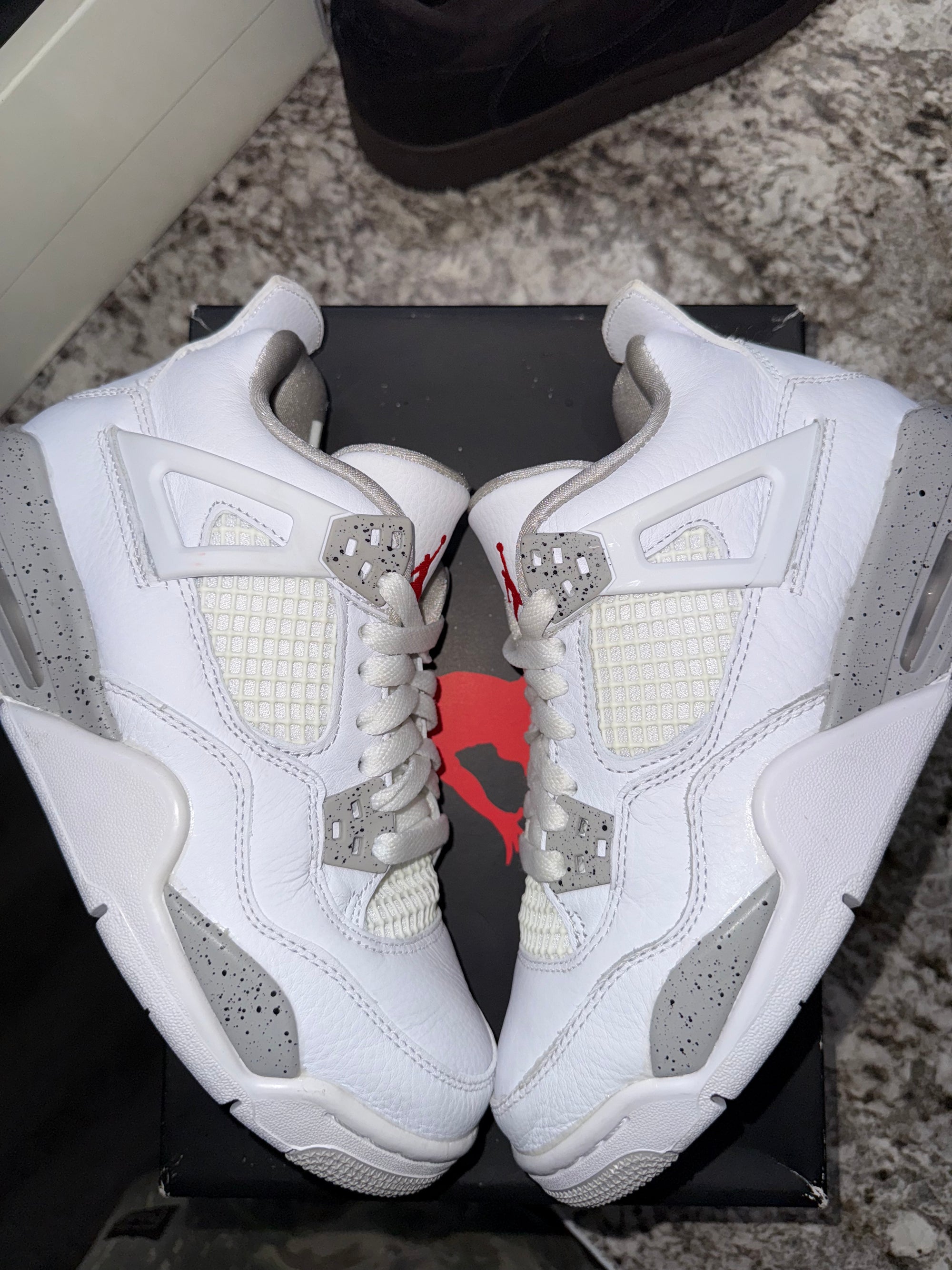 Jordan 4 Retro White Oreo (2021) (GS)