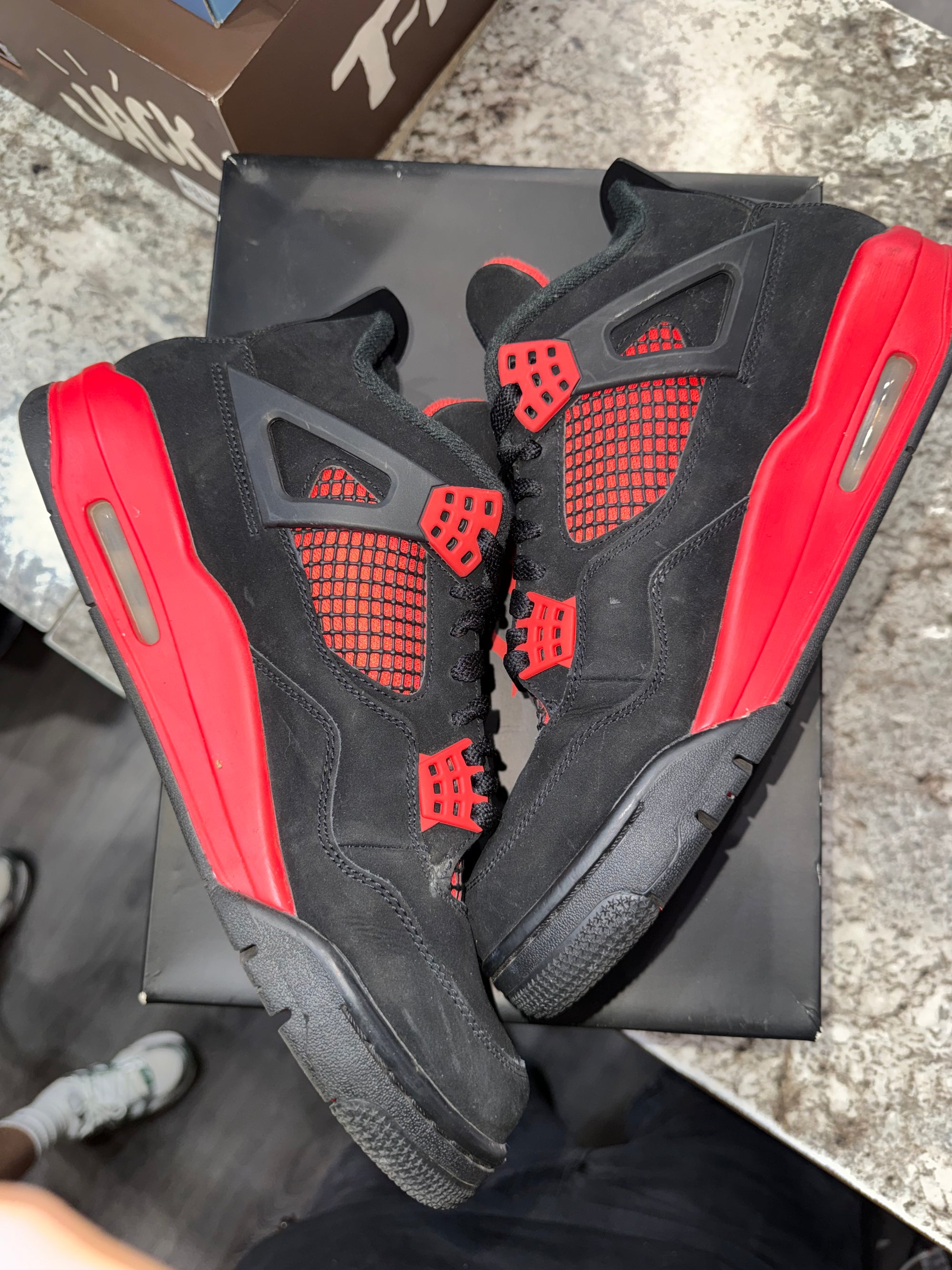 Jordan 4 Retro Red Thunder