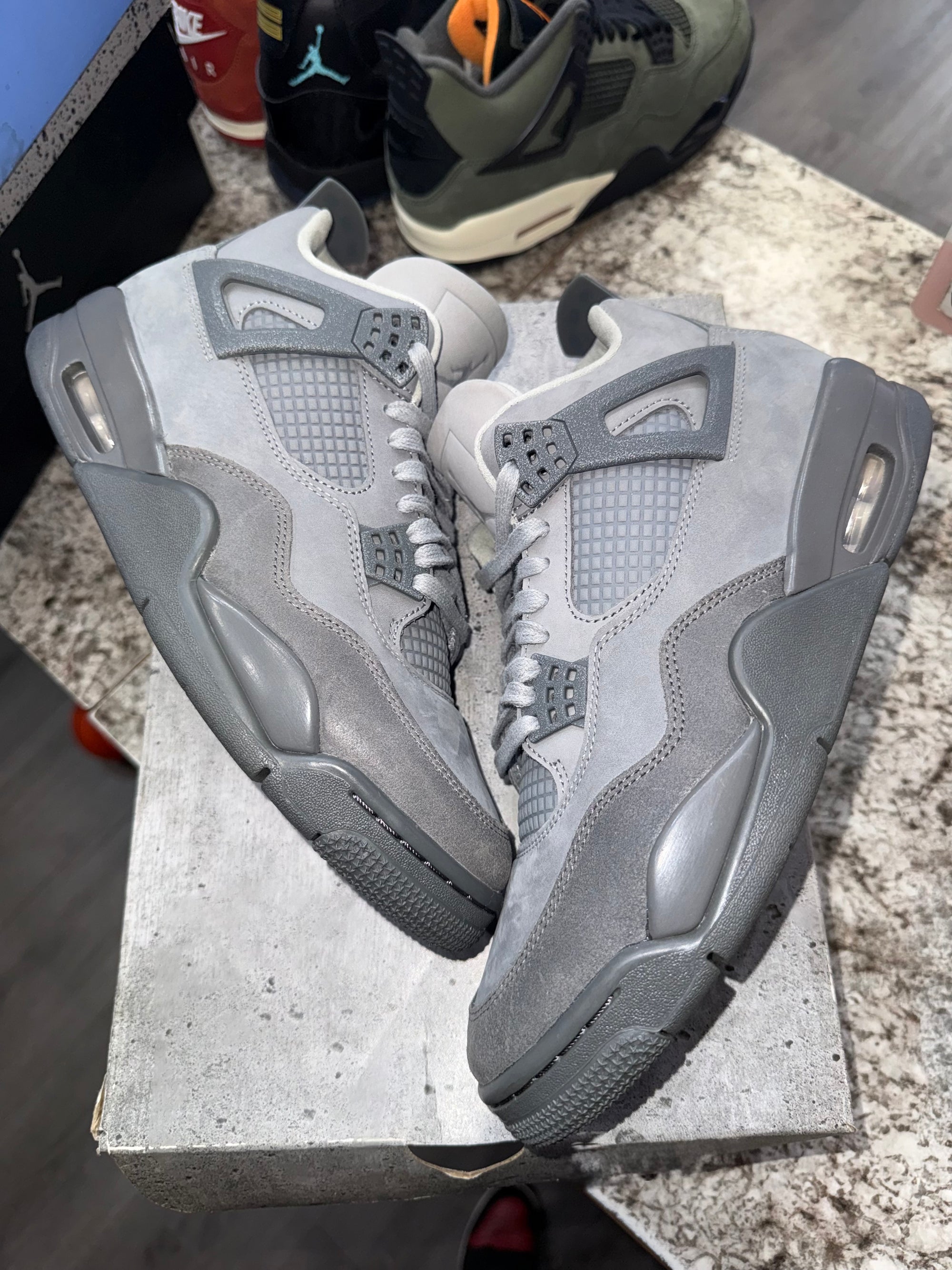 Jordan 4 Retro SE Paris Olympics Wet Cement