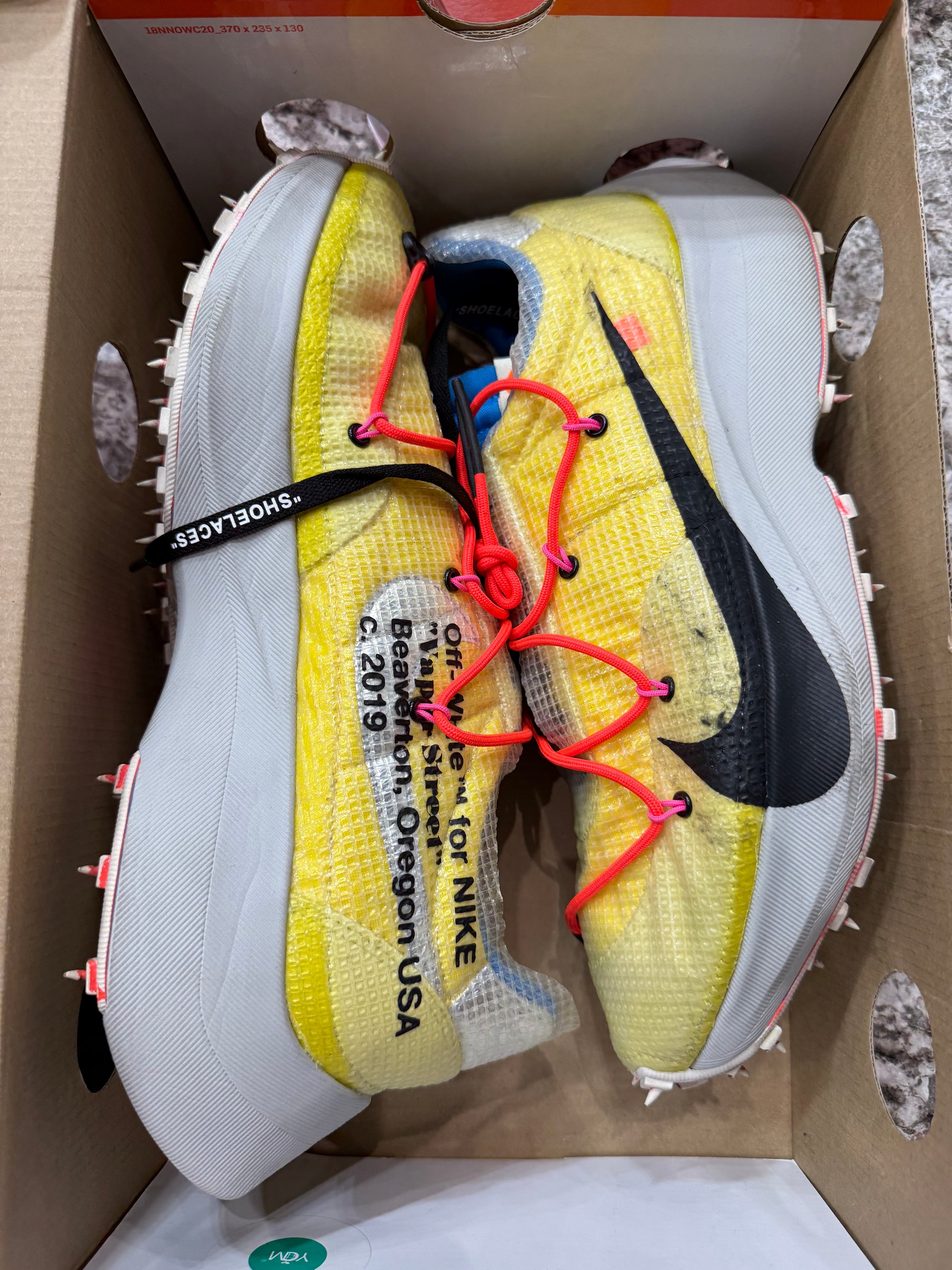 Nike Vapor Street Off-White Tour Yellow (Women's)