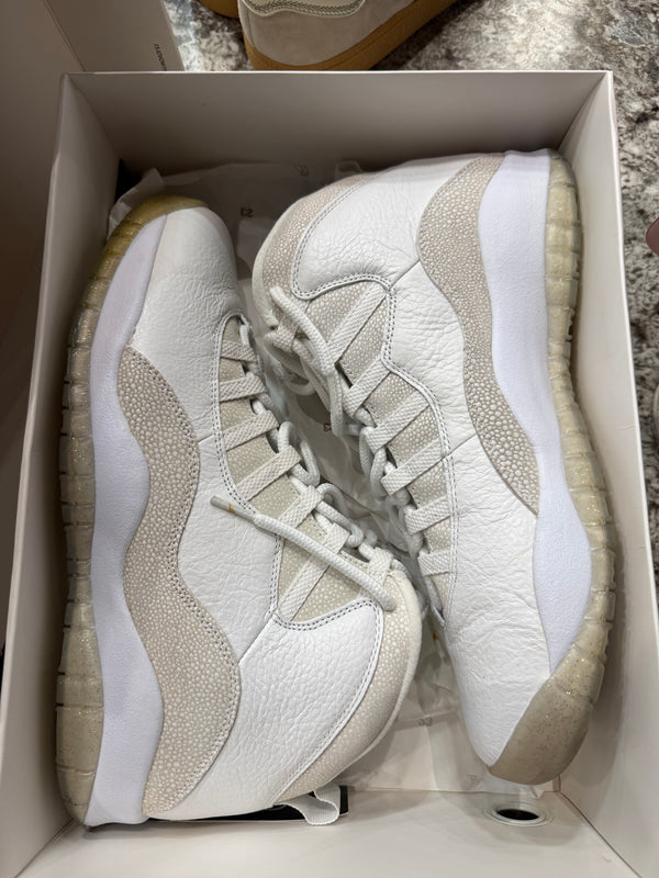 Jordan 10 Retro Drake OVO White