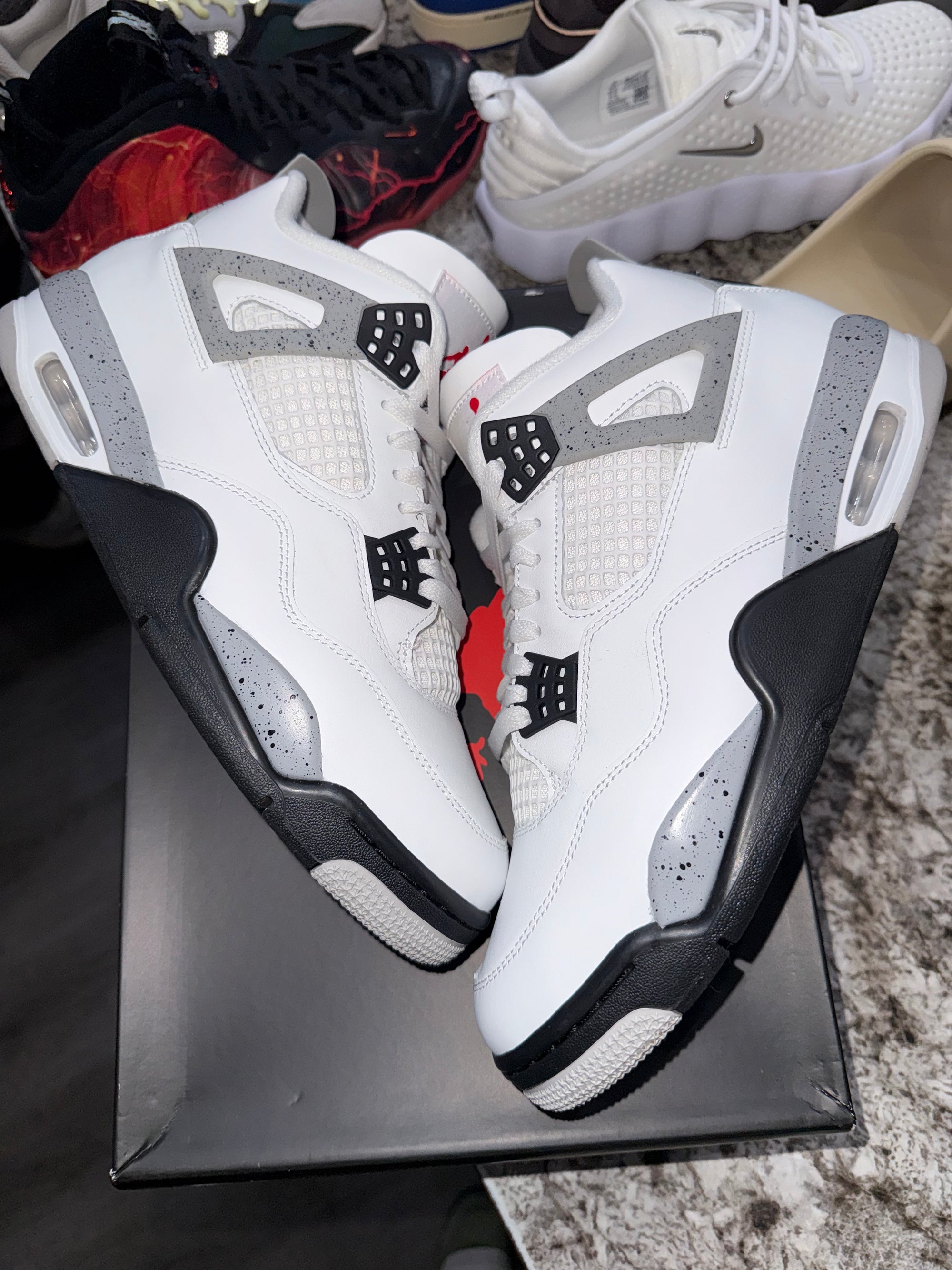 Jordan 4 Retro White Cement (2025)