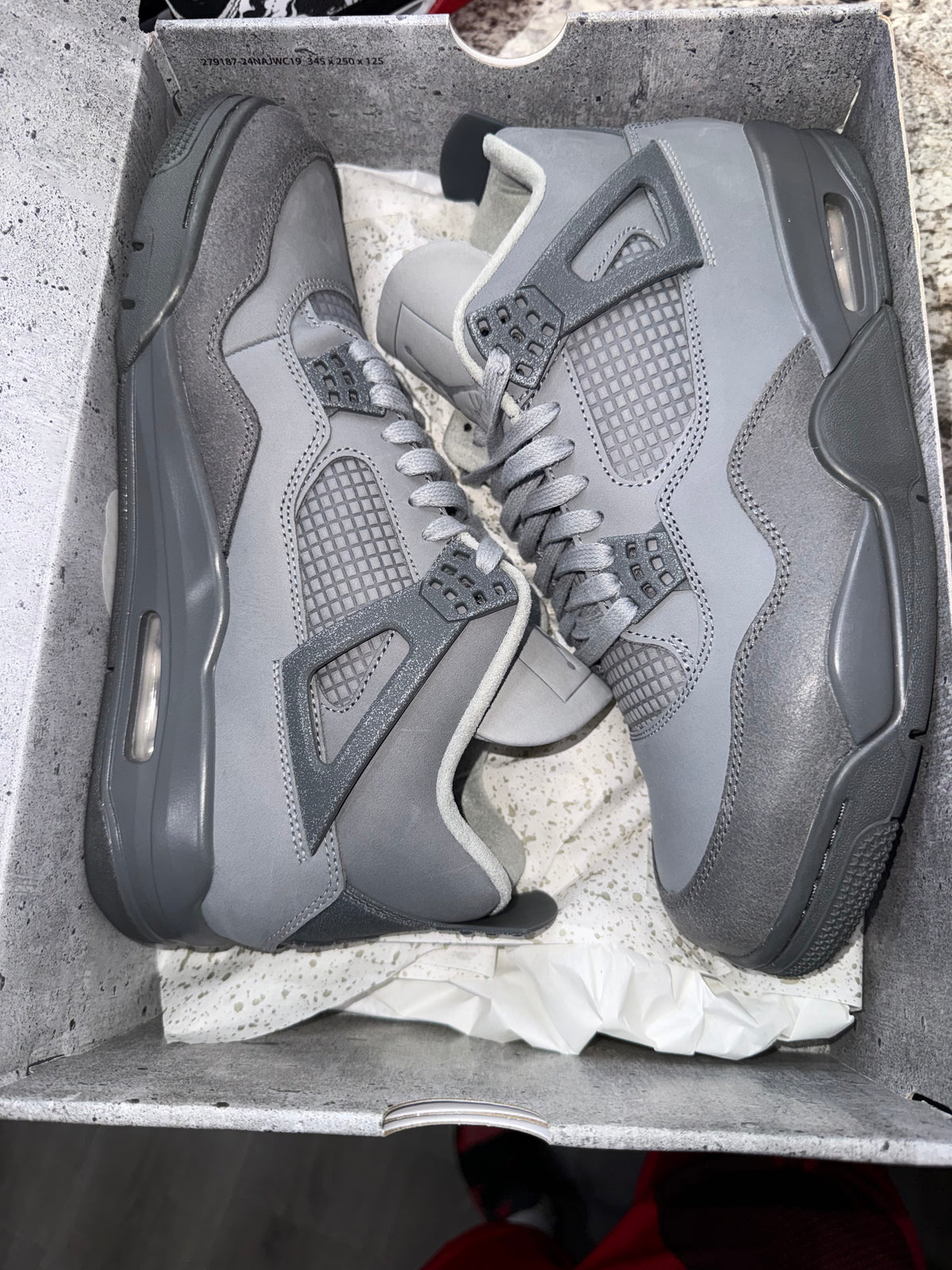 Jordan 4 Retro SE Paris Olympics Wet Cement