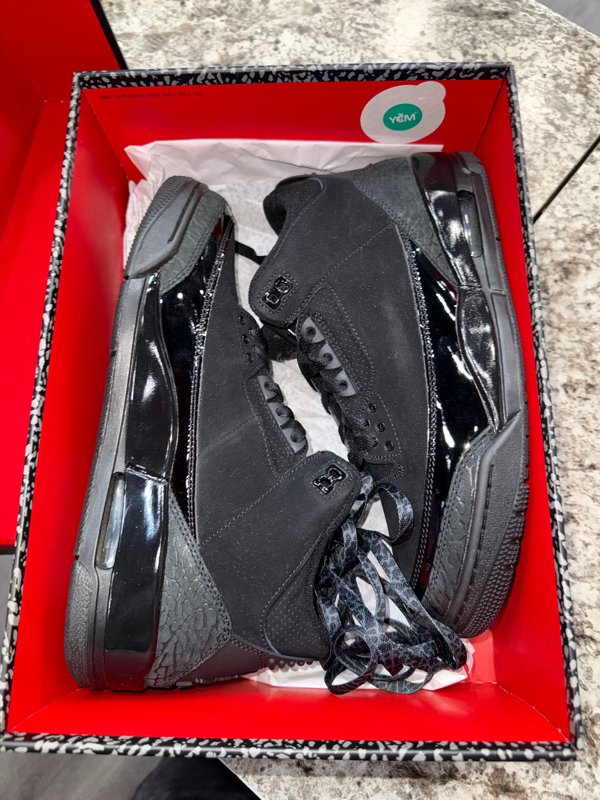 Jordan 3 Retro Black Cat (2025)